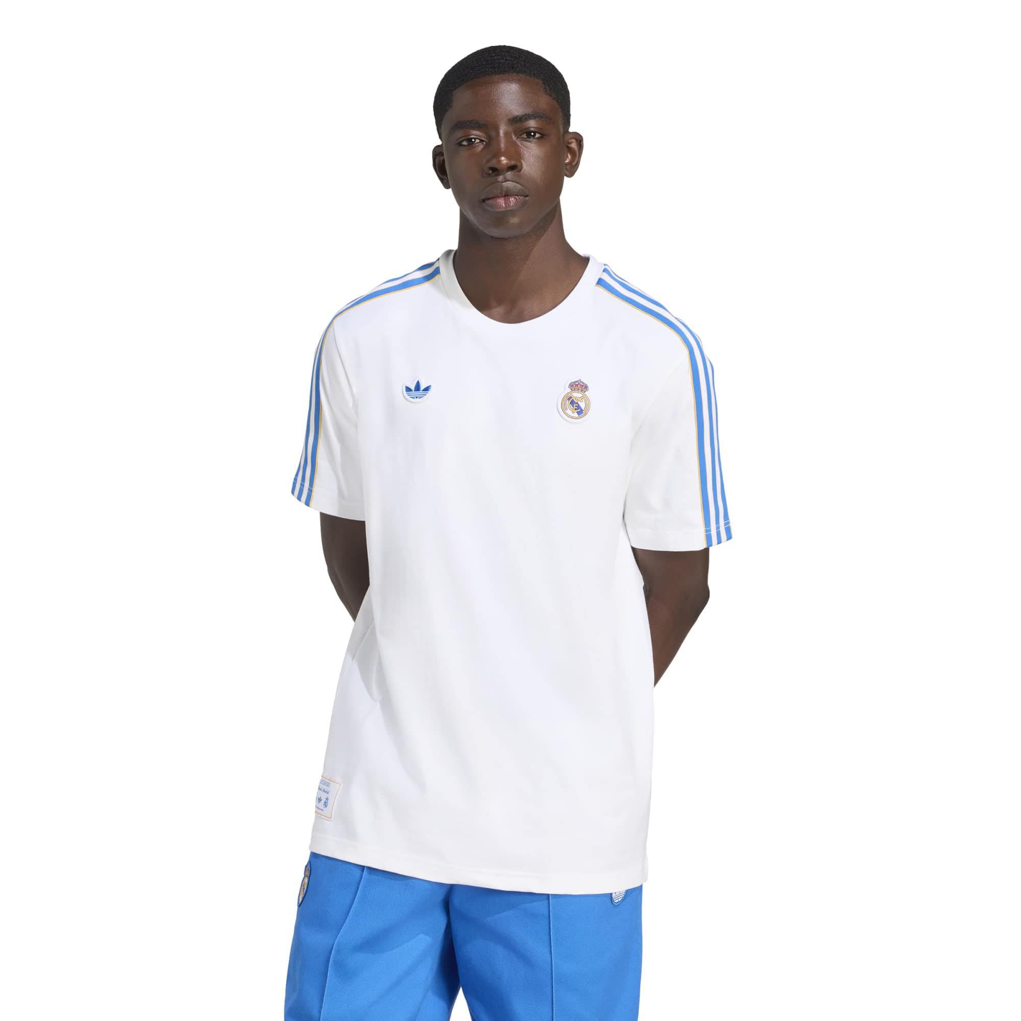 Adidas Erkek Futbol T-shirt Real Madrid Terrace Icons Tee Jn3064