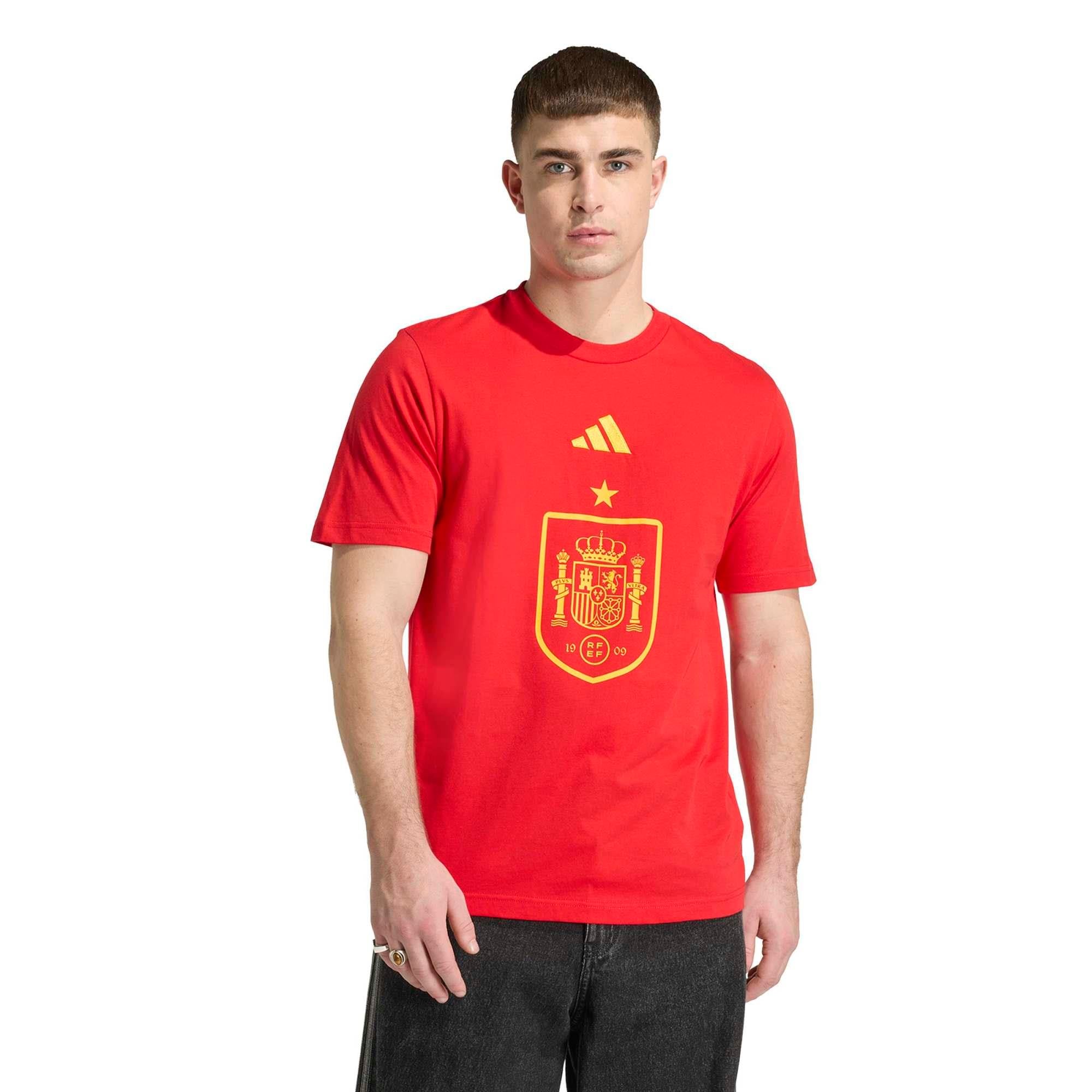 Adidas Erkek Futbol T-Shirt Spain Dna Graphic Jz2263