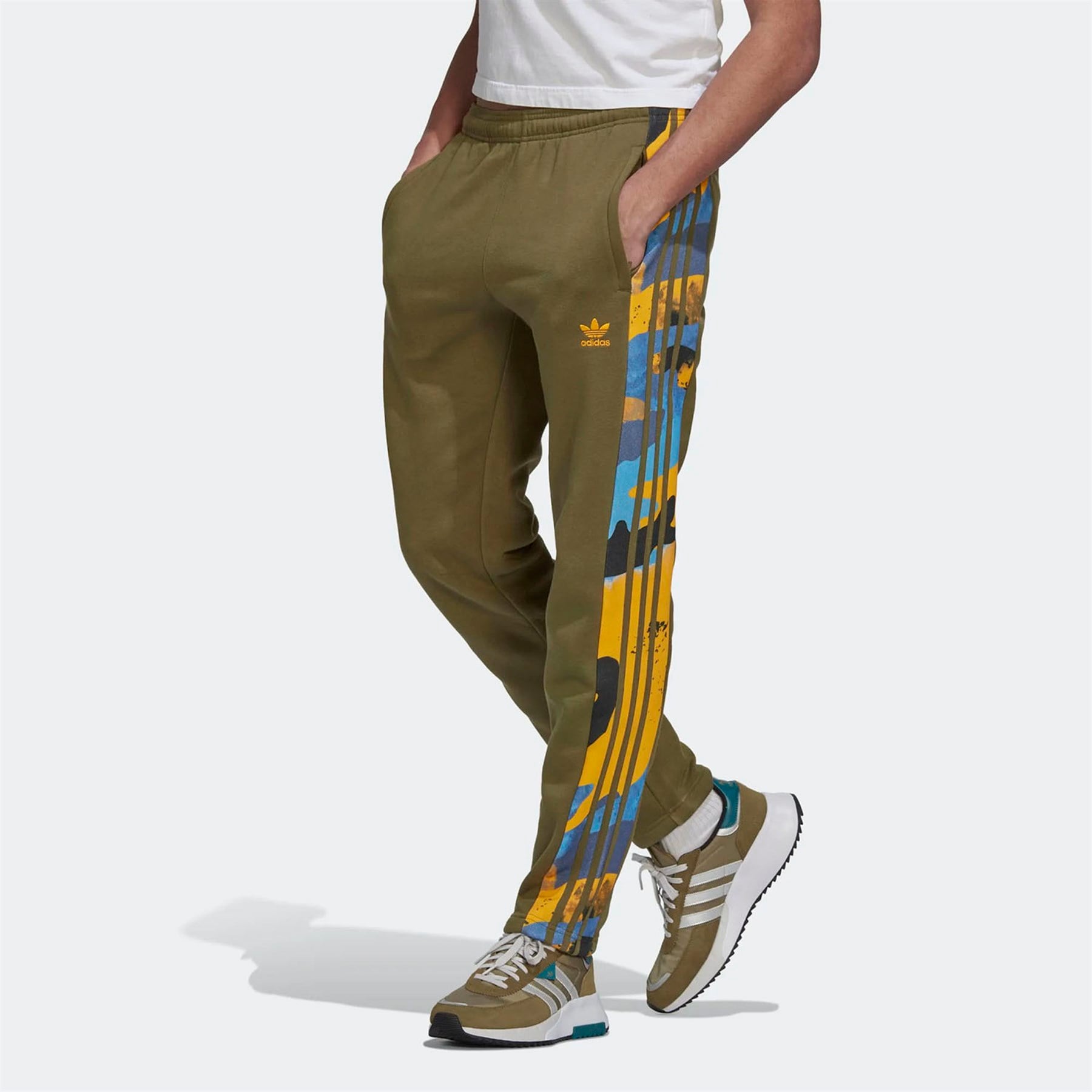 Adidas Erkek Günlük Eşofman Altı Camo Swtpnt Hk2807
