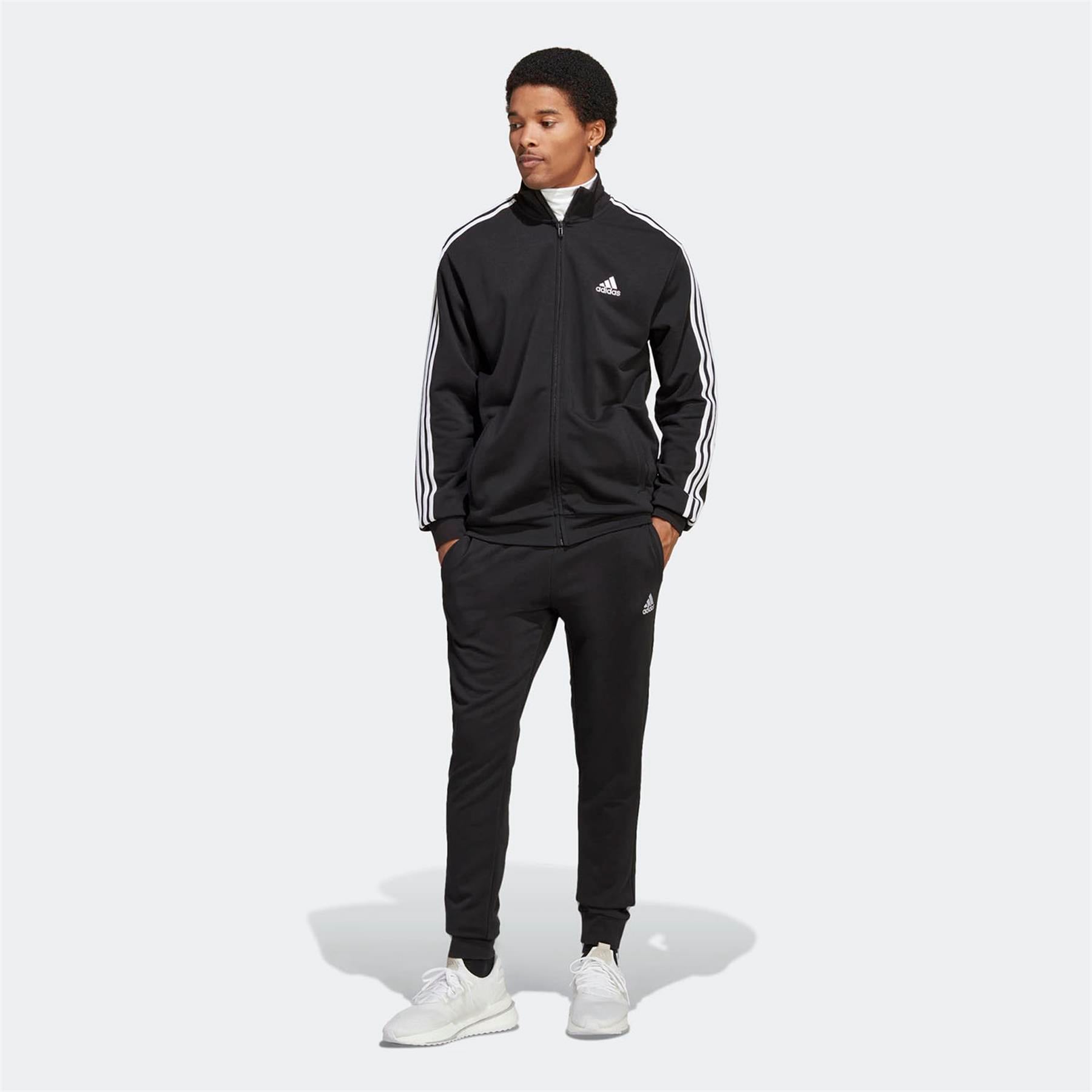 Adidas Erkek Günlük Eşofman Takım M 3S Ft Tt Ts Ic6766