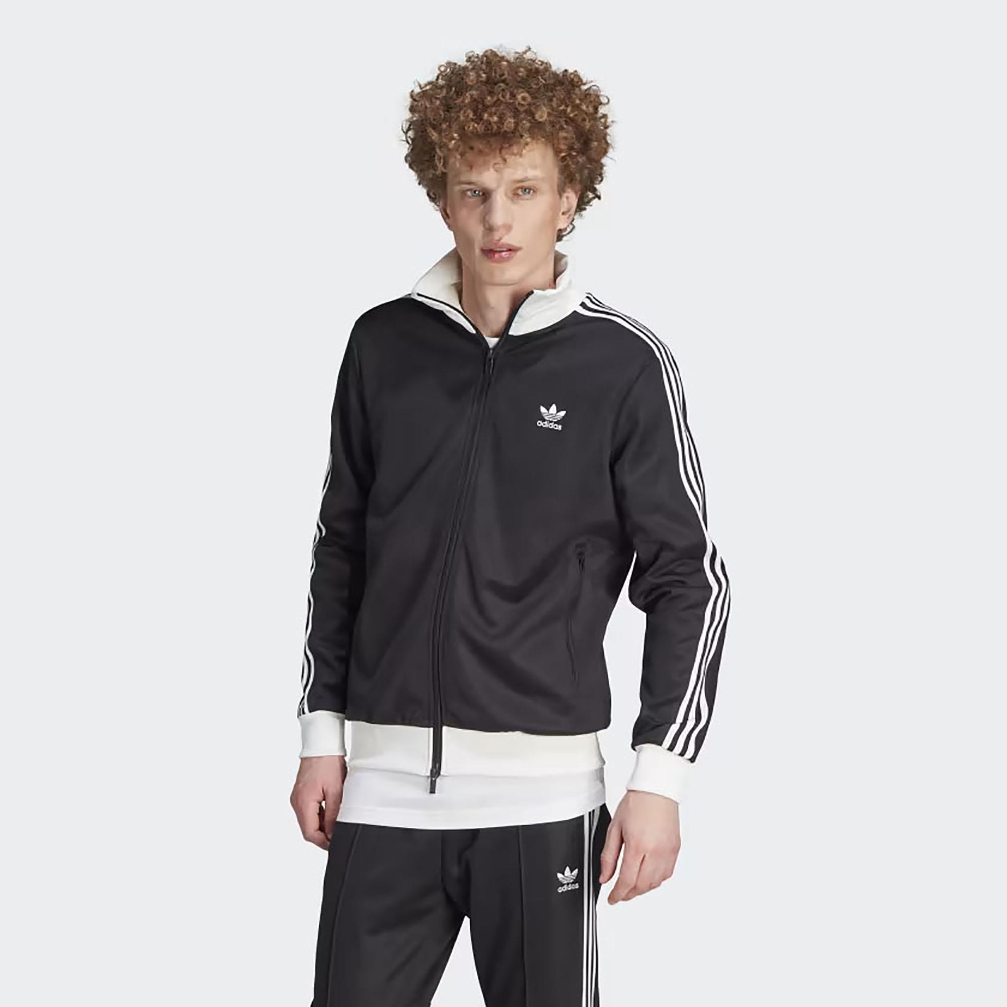 Adidas Erkek Günlük Fermuarlı Üst Tekstil Beckenbauer Tt Iı5763 BECKENBAUER TT