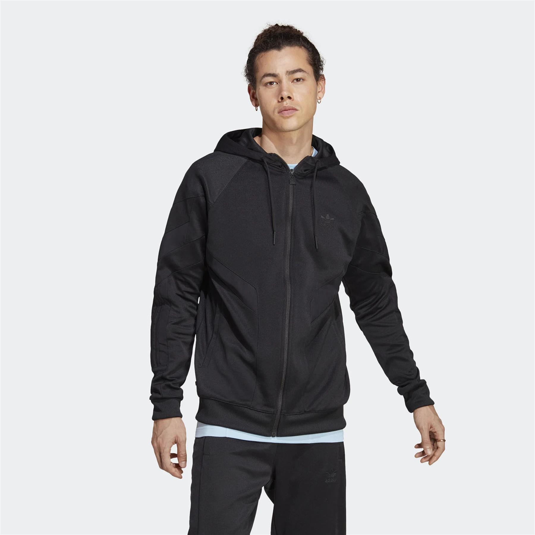 Adidas Erkek Günlük Kapşonlu Eşofman Üstü Poly Hooded Tt Ic5976