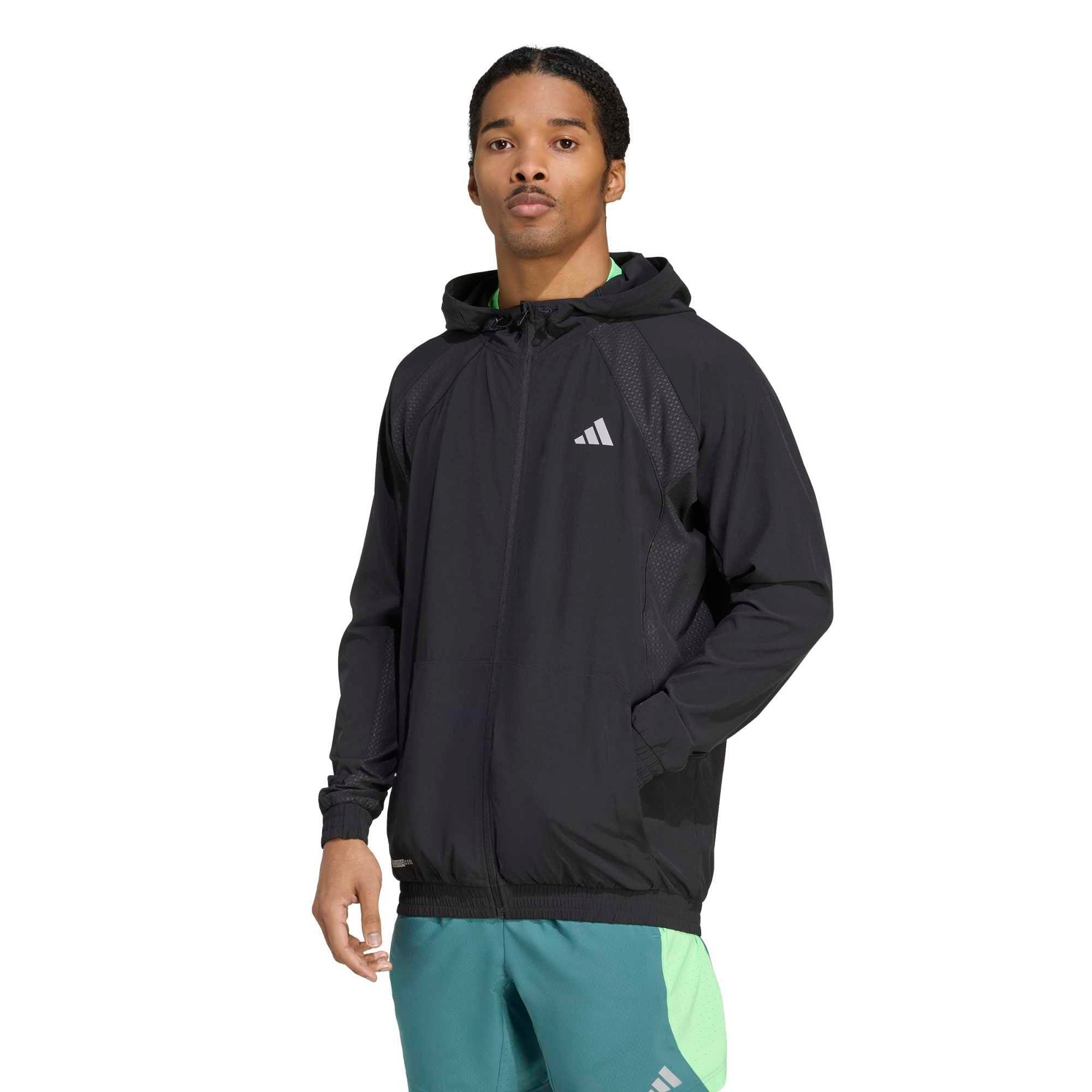 Adidas Erkek Günlük Kapşonlu Eşofman Üstü Tech App S-Top Jm8134