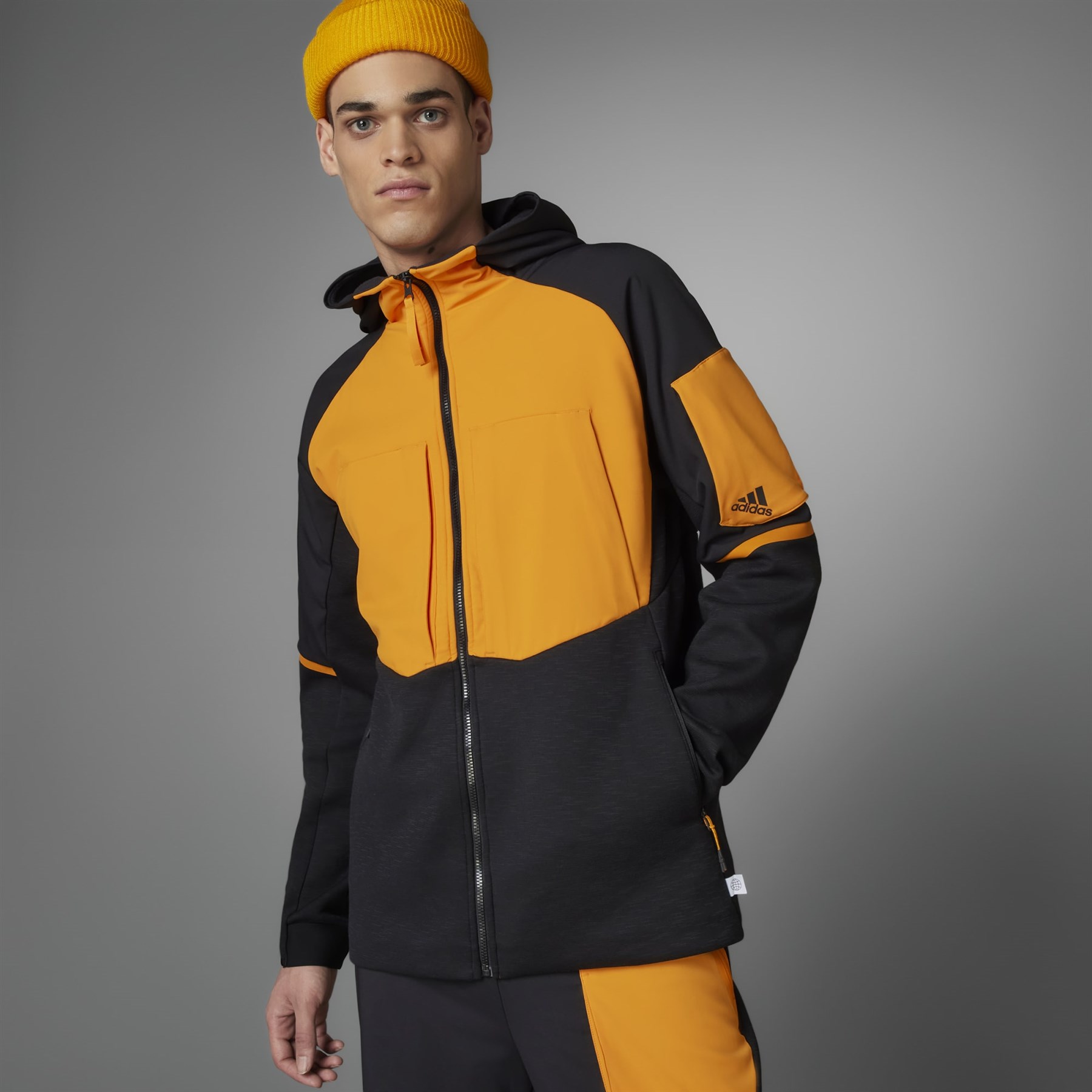 Adidas Erkek Günlük Kapşonlu Sweatshirtshirt M D4Gmdy Pr Fz Hg5860