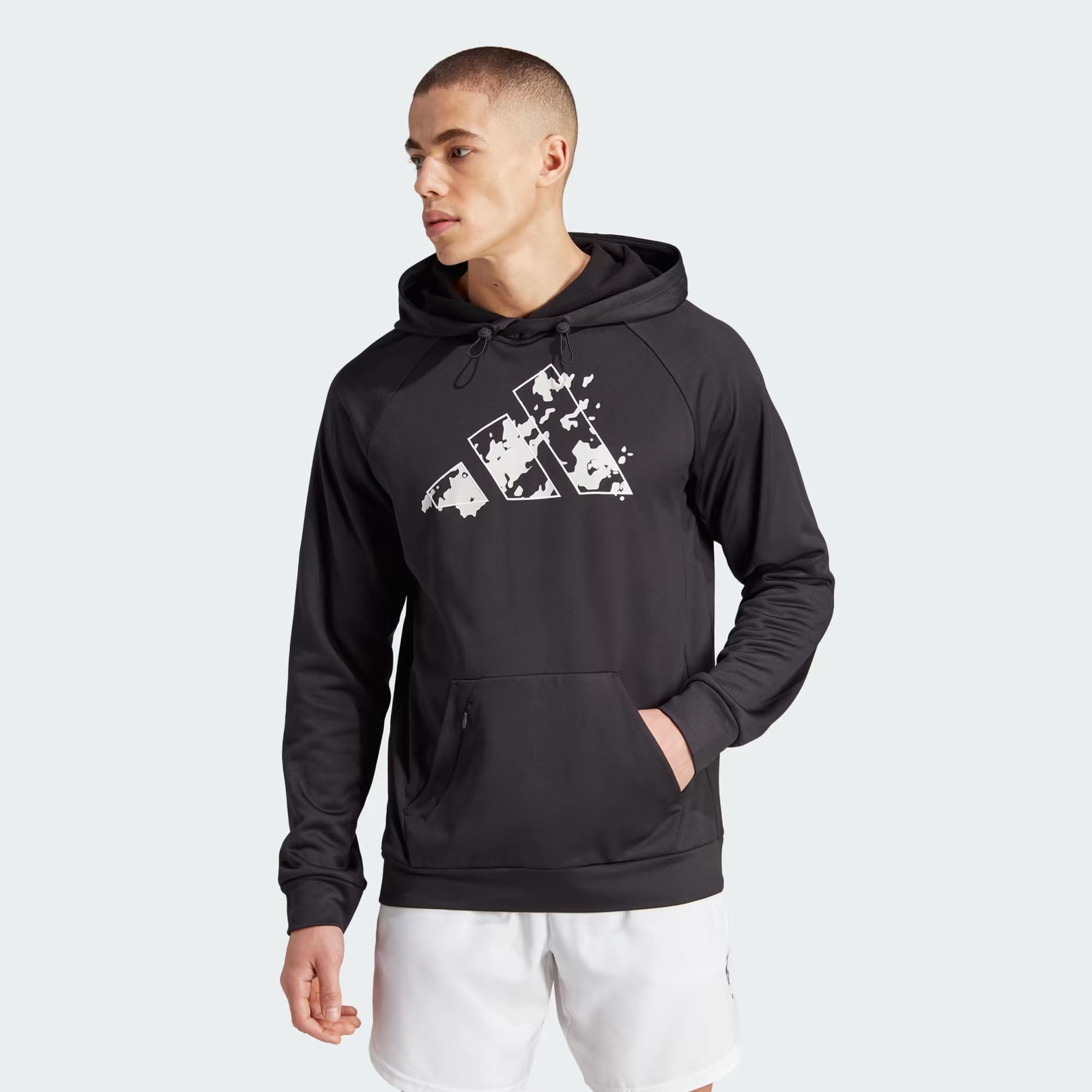 Adidas Erkek Günlük Kapşonlu Sweatshirt M Gg Bl Nov Hd Hz3056