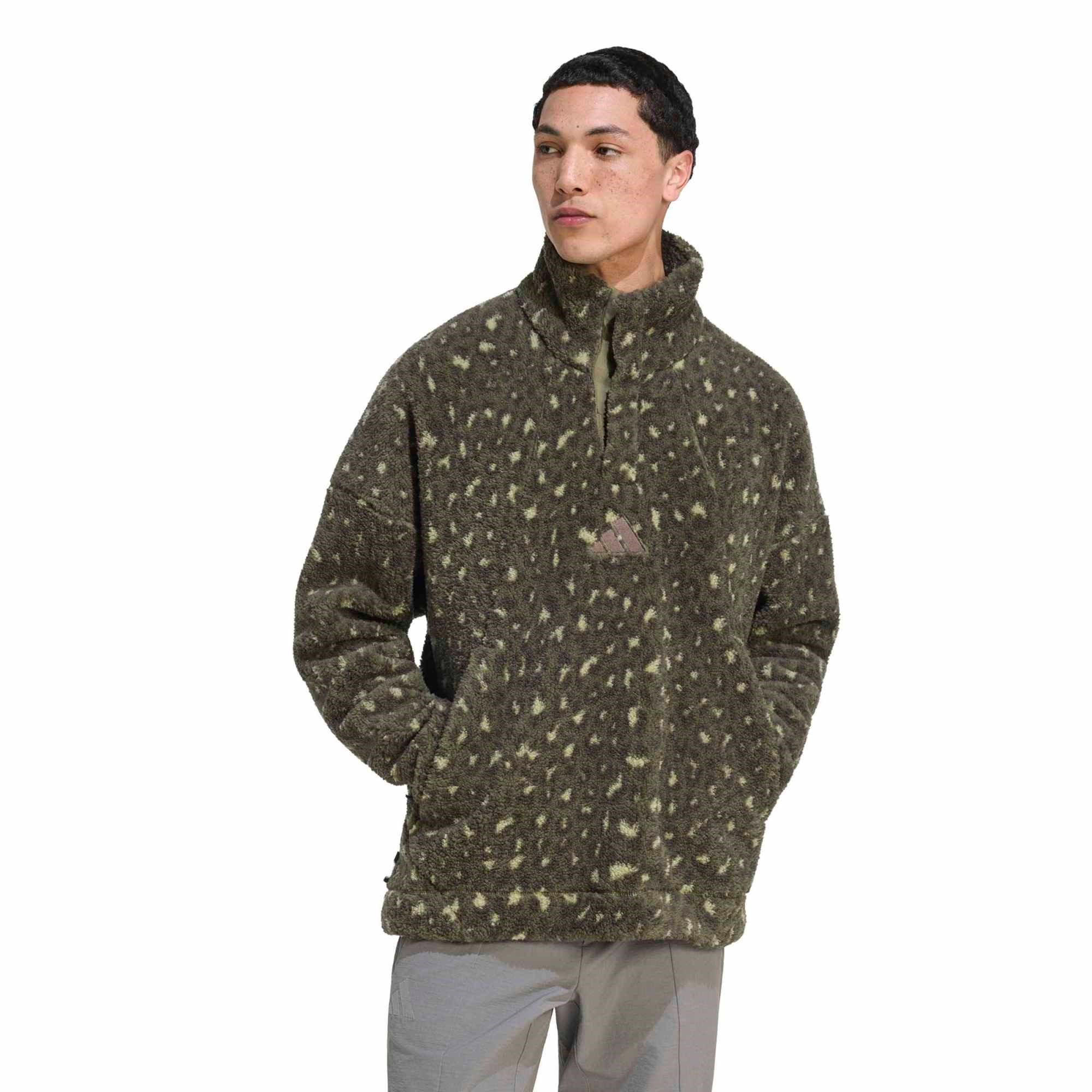 Adidas Erkek Günlük Sweatshirt Xpl Hp Snap Aop Kq6614 XPL HP SNAP AOP