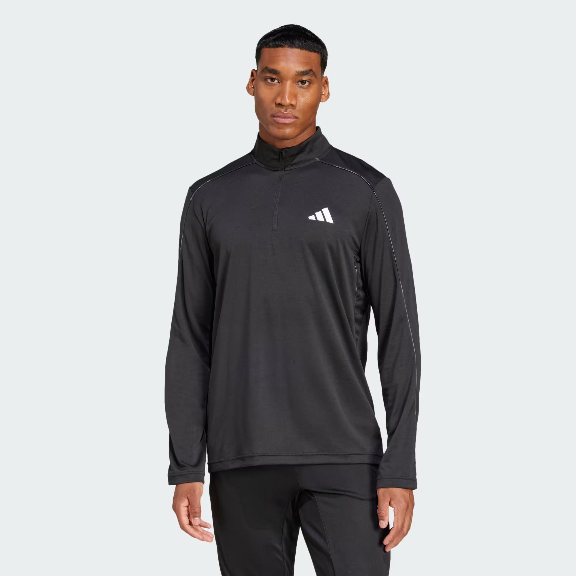 Adidas Erkek Günlük T-shirt Camo 1-4 Zip Je5695