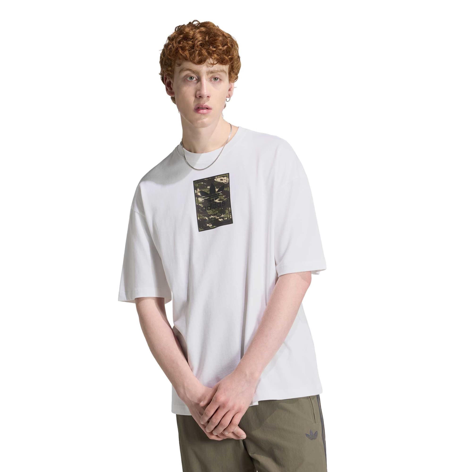 Adidas Erkek Günlük T-Shirt Camo Tee Tongue KS4234 CAMO TEE TONGUE