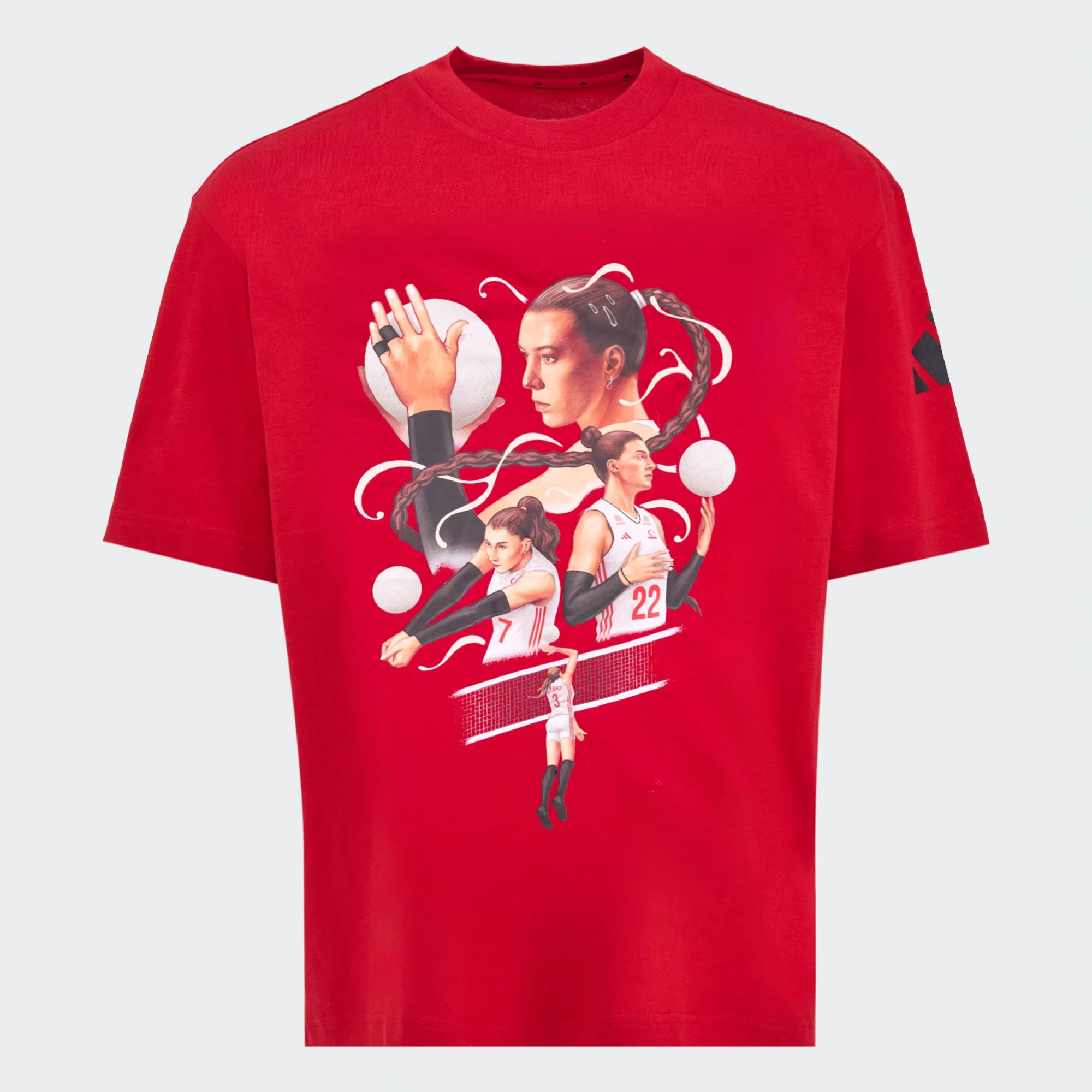 Adidas Erkek Günlük T-shirt Filenin Sultanları Kn2494 FILENIN SULTANLARI GRAP TEE M