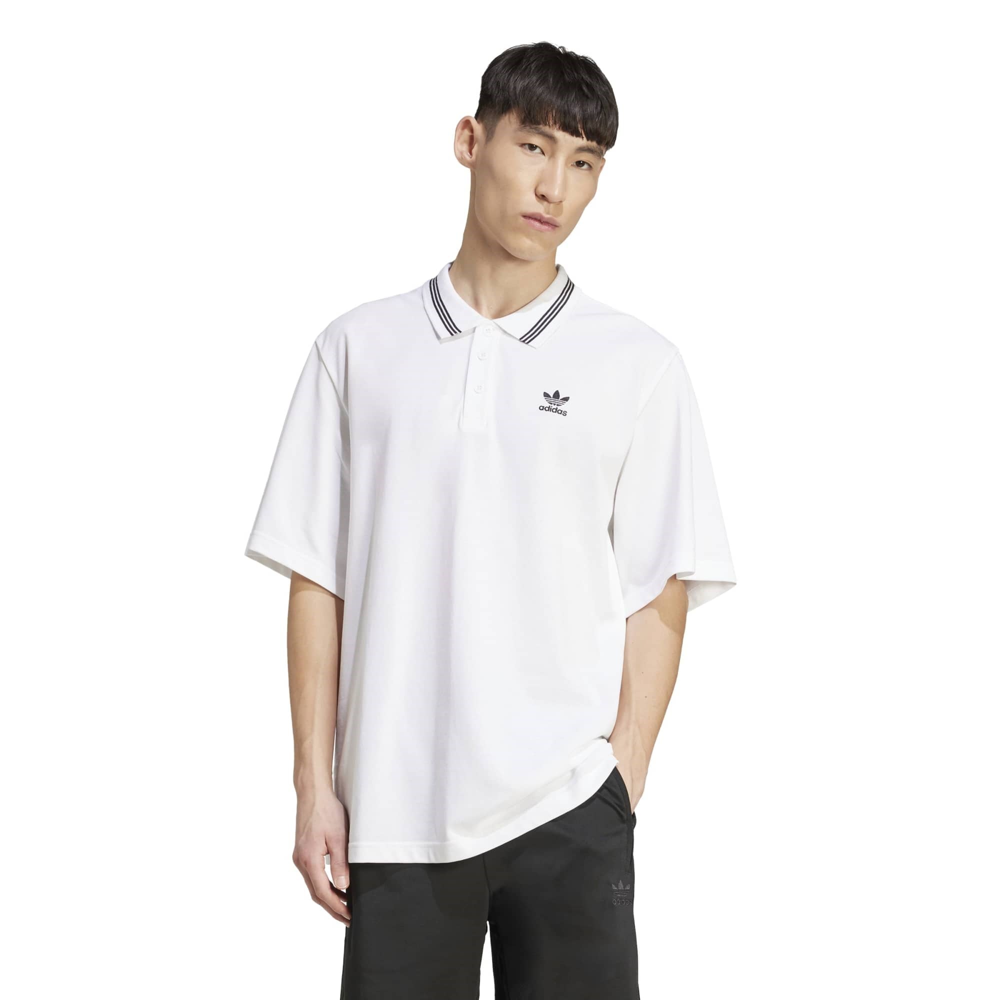 Adidas Erkek Günlük T-Shirt Loose Polo Jw5898