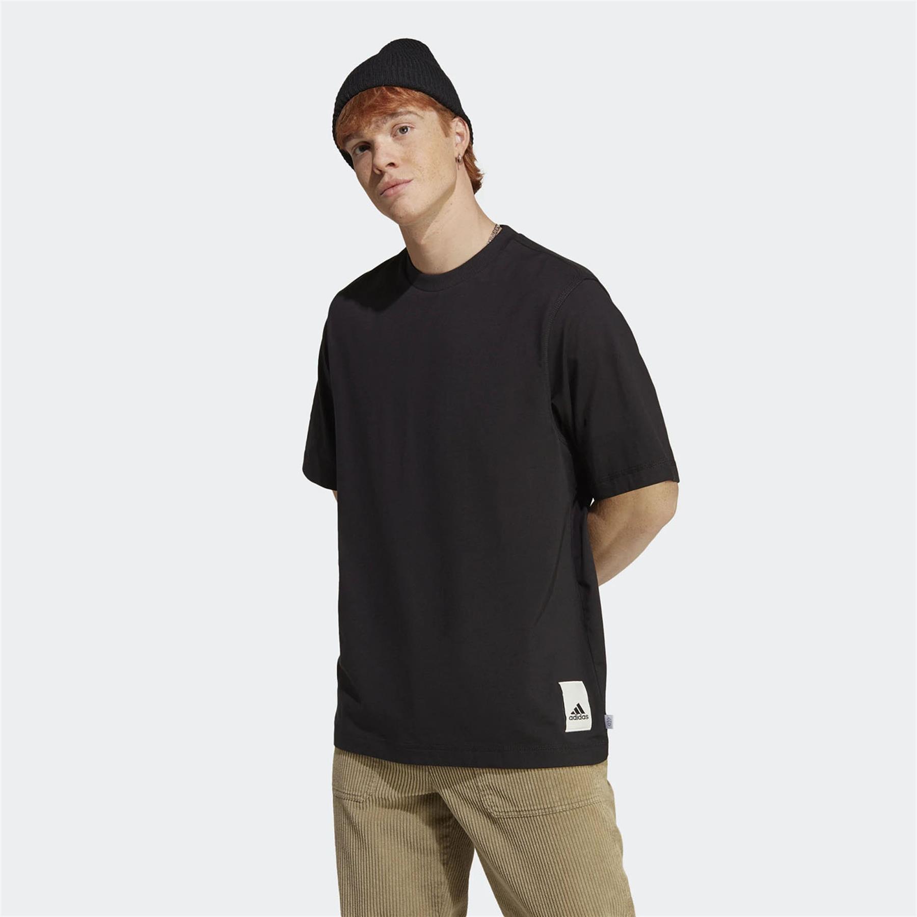 Adidas Erkek Günlük T-Shirt M Caps Tee Ic4104