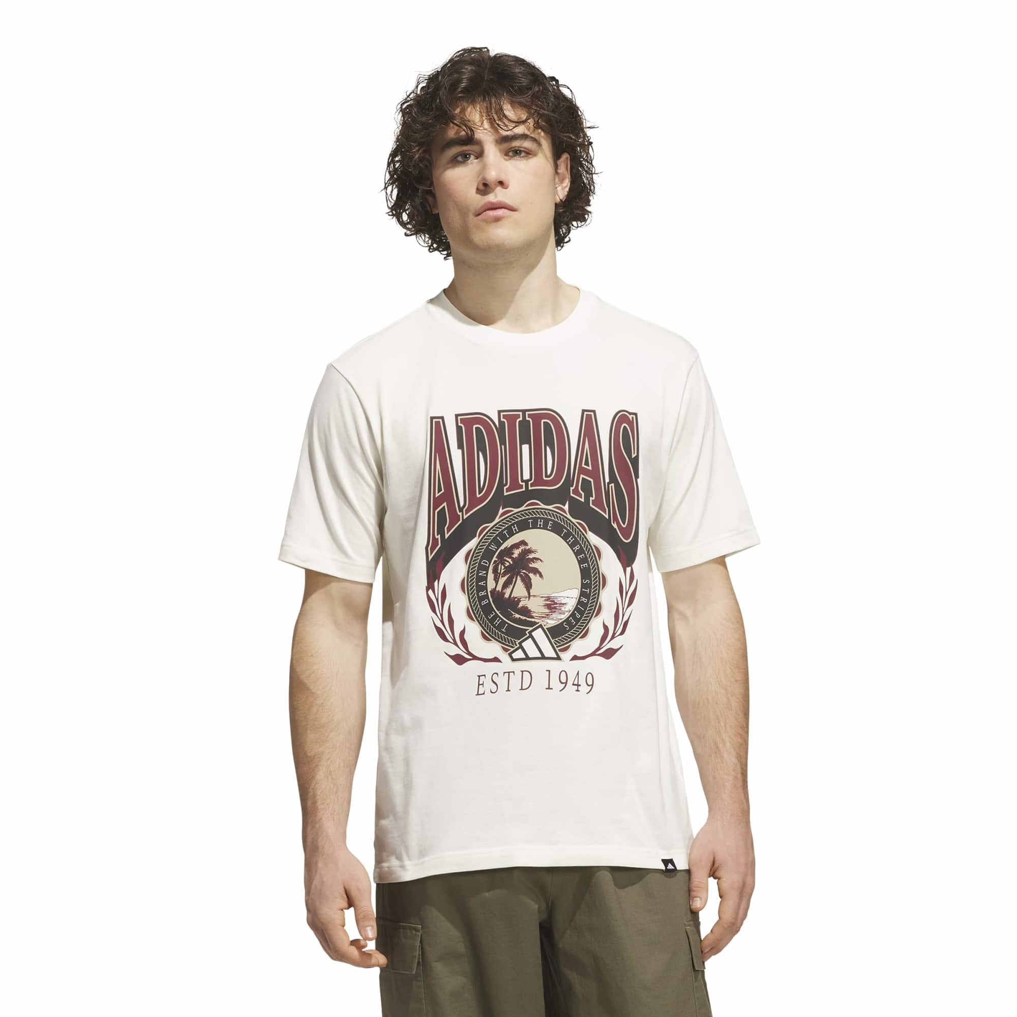 Adidas Erkek Günlük T-Shirt M VRST Crest T KS2181
