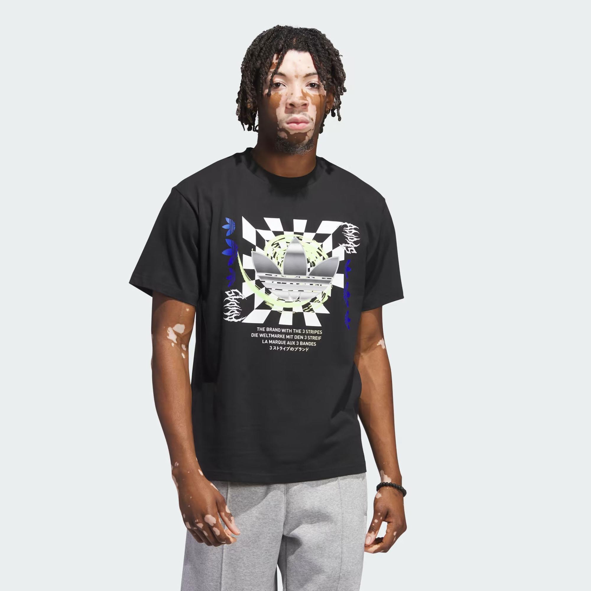 Adidas Erkek Günlük T-Shirt Mv Trefoıl Gfx Il2345