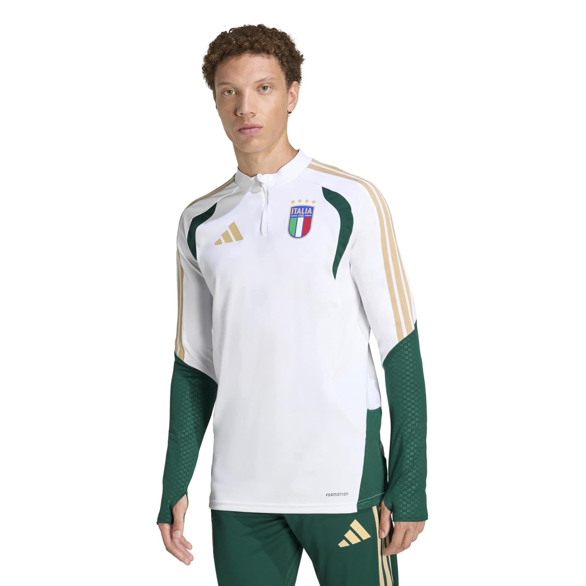 Adidas Erkek İtalya Futbol Eşofman Üstü Fıgc Tr Top Jz9380