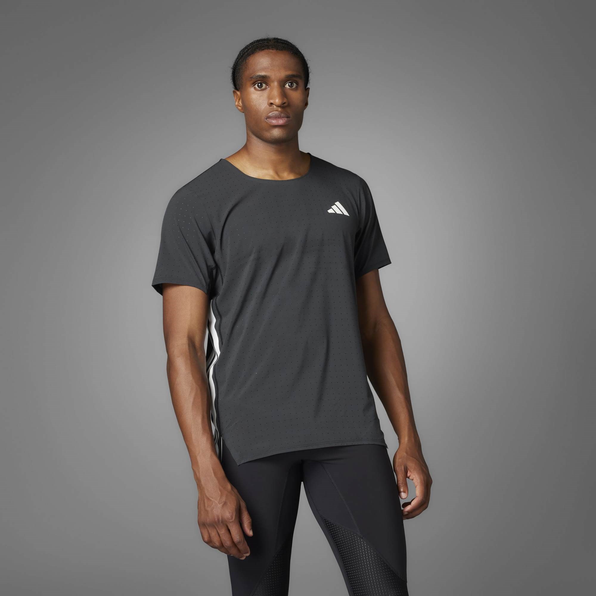 Adidas Erkek Koşu - Yürüyüş T-Shirt Adizero Tee M Jf3473 ADIZERO TEE M