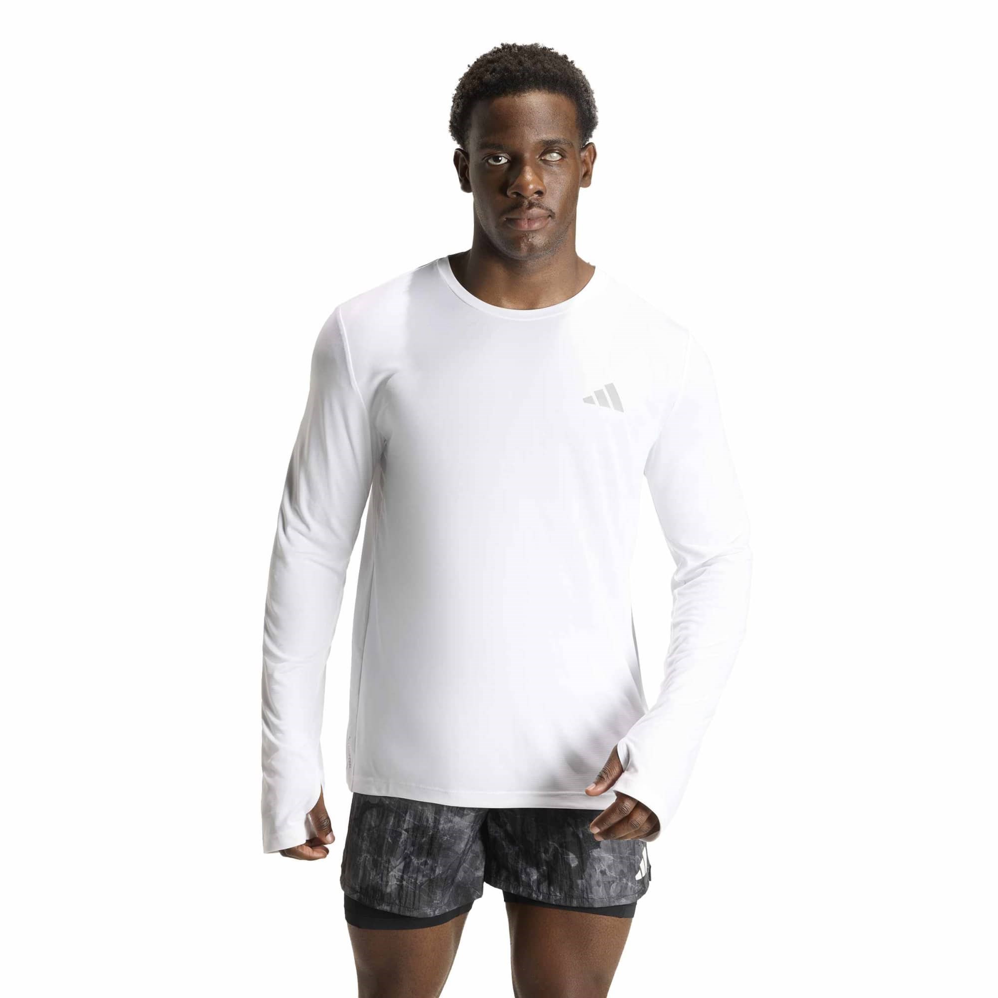 Adidas Erkek Koşu - Yürüyüş T-Shirt Run Ess Ls M Ke8425