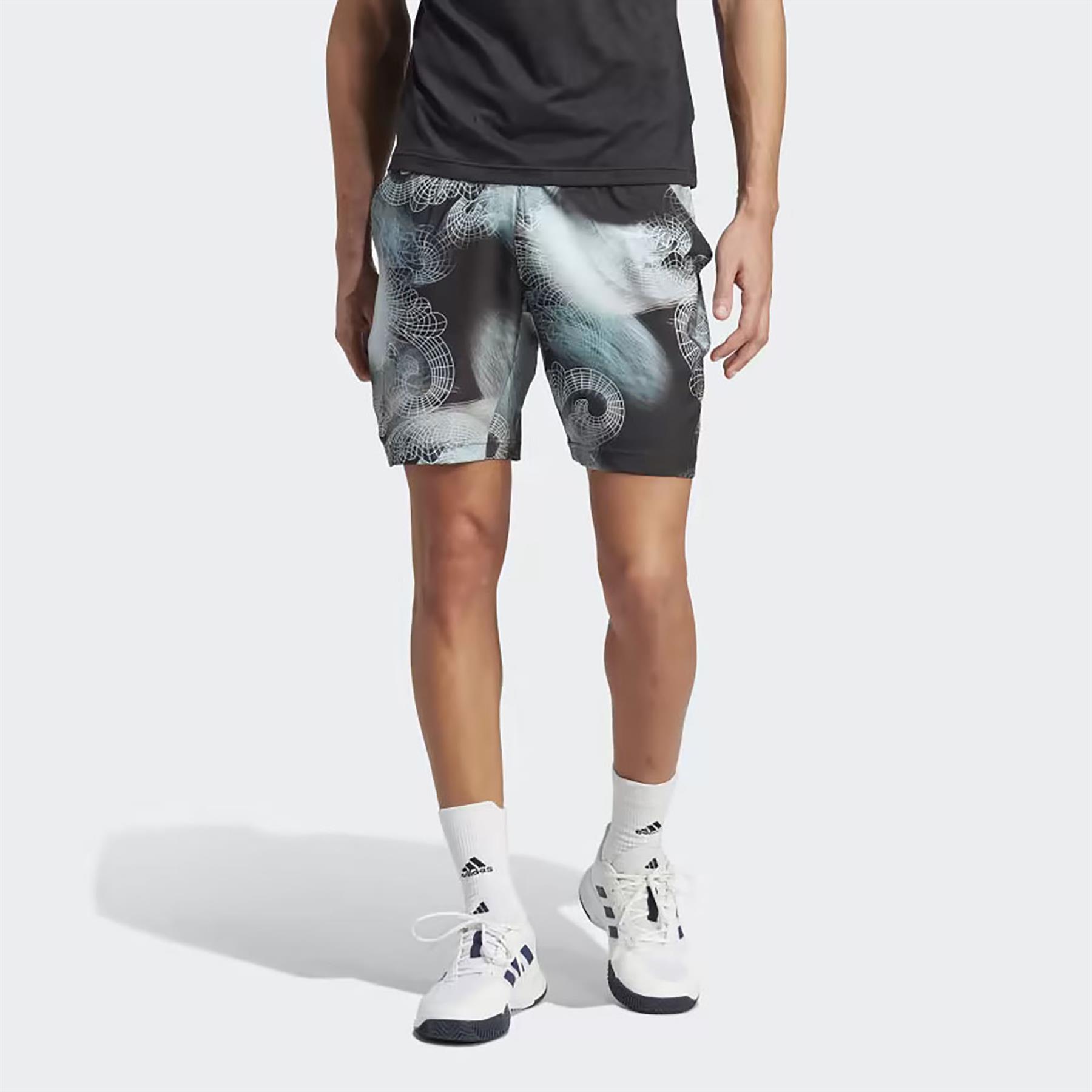 Adidas Erkek Tenis Şort Printed Sho Pro Hz3261