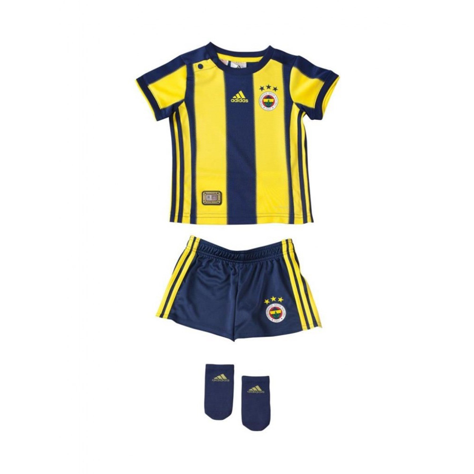 Adidas Fenerbahçe Çocuk Forma Şort Çorap Seti CG0666
