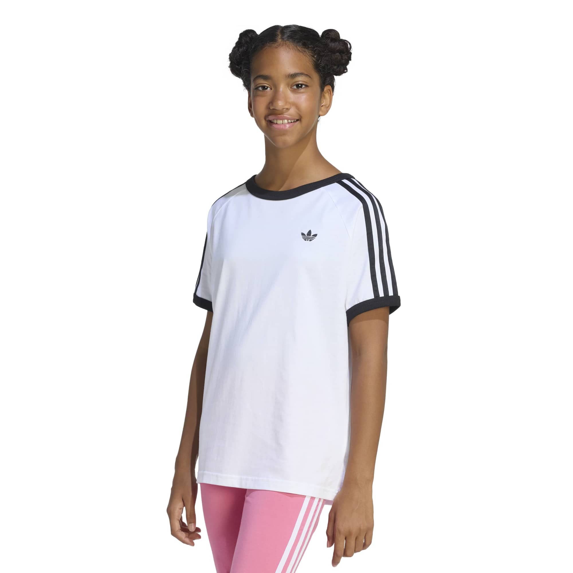 Adidas Genç Günlük T-Shirt 3 Stripe Tee KE0920 3 STRIPE TEE
