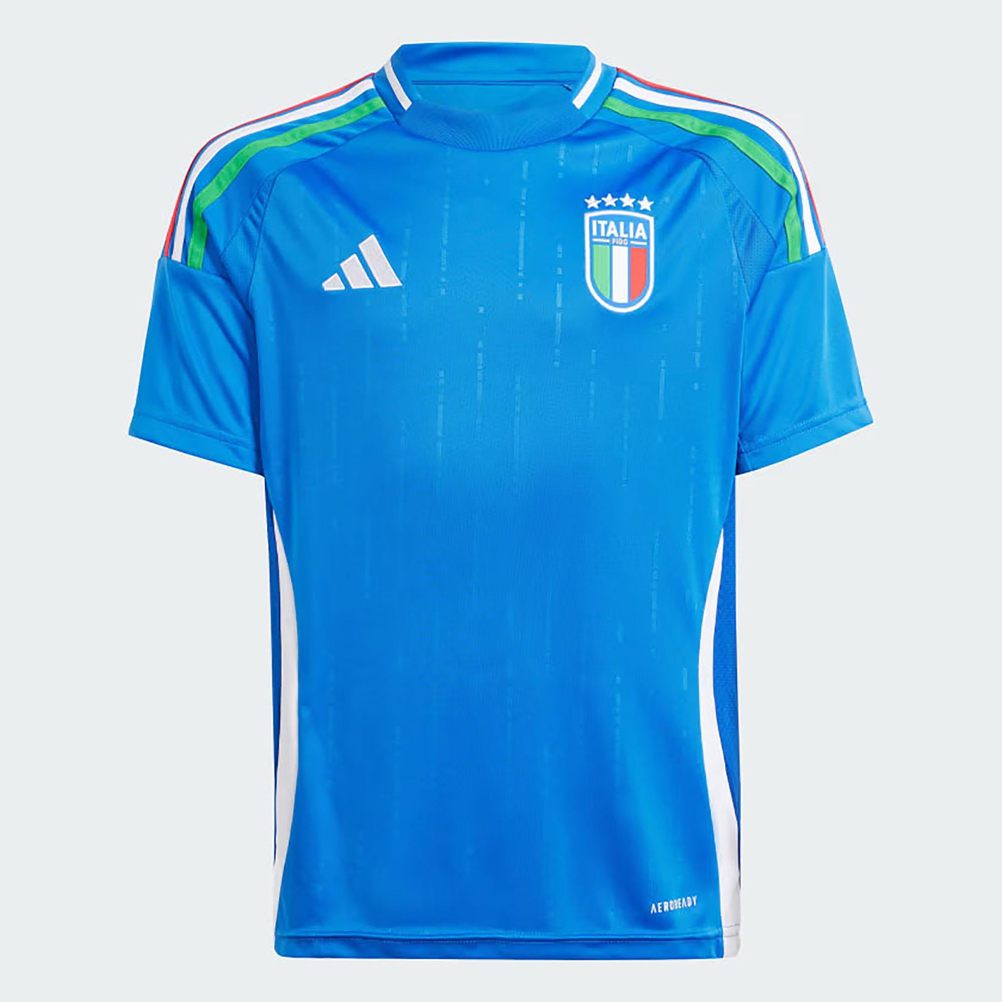 FES　1105040 Adidas İtalya Çocuk Futbol Forma Figc H Jsy Y Iq0496 FIGC H JSY Y