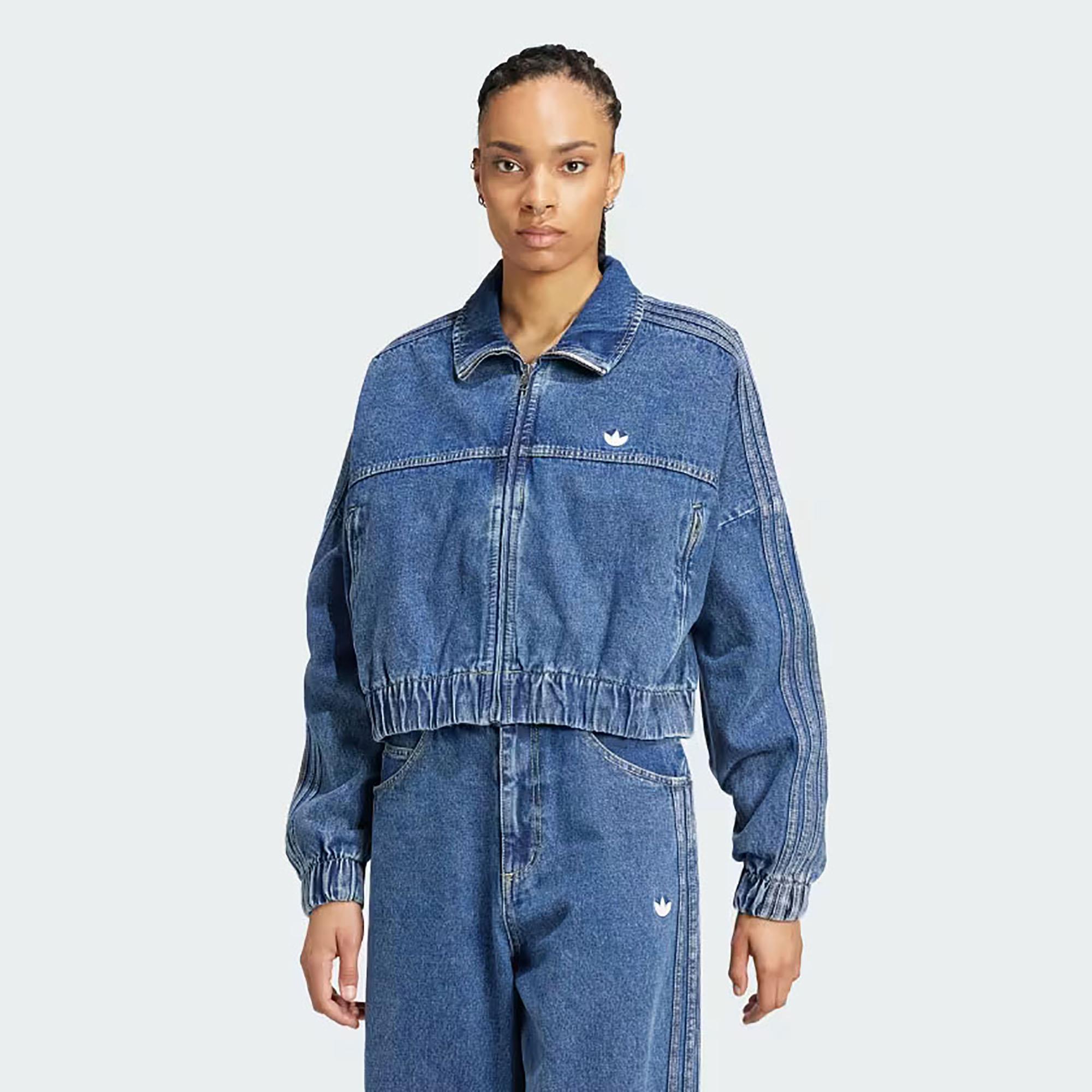 Adidas Kadın Eşofman Üstü P Ess Denim T Iw5762 P ESS DENIM T
