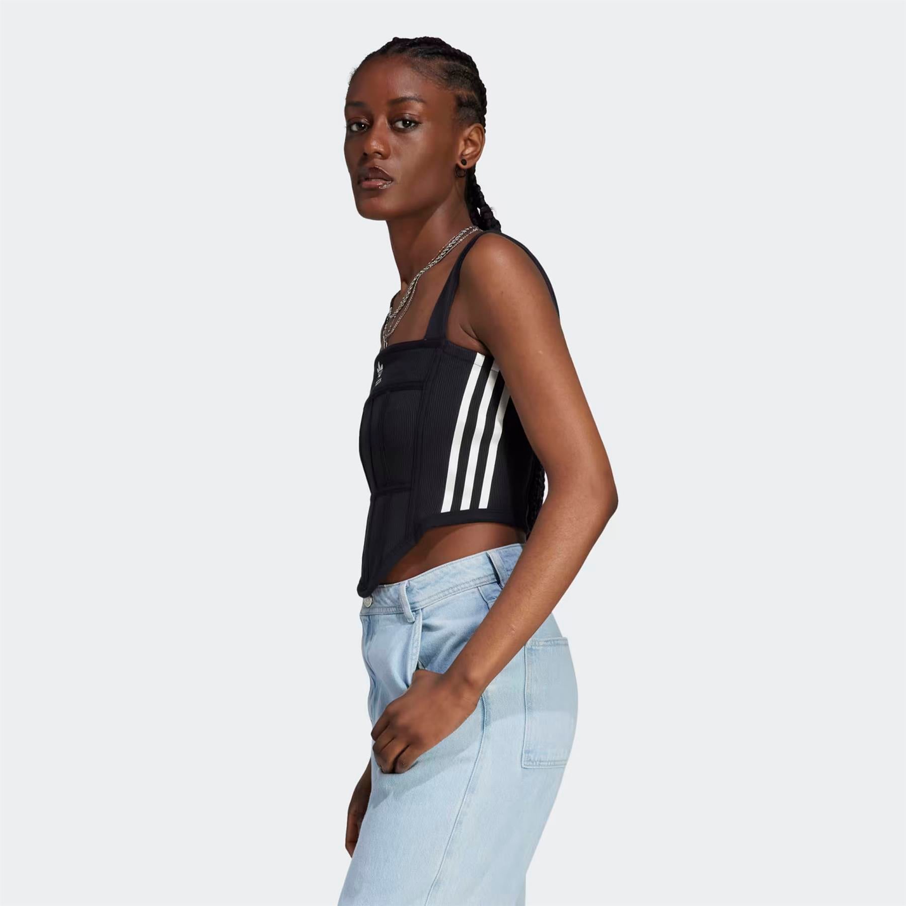 Adidas Kadın Günlük Atlet Rib Corset Tank Ij5030