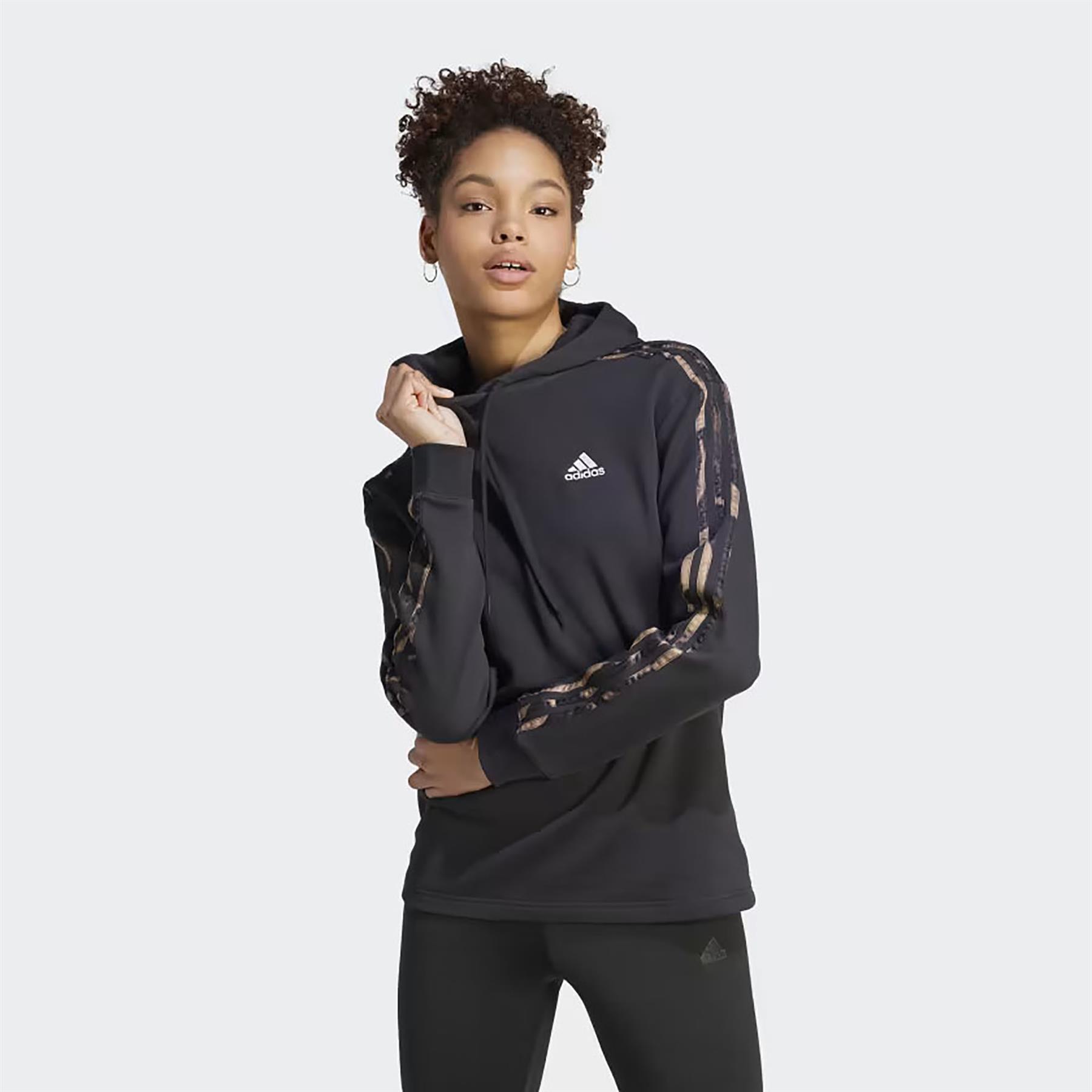Adidas Kadın Günlük Kapşonlu Eşofman Üstü Vibaop 3S Hd Il5872