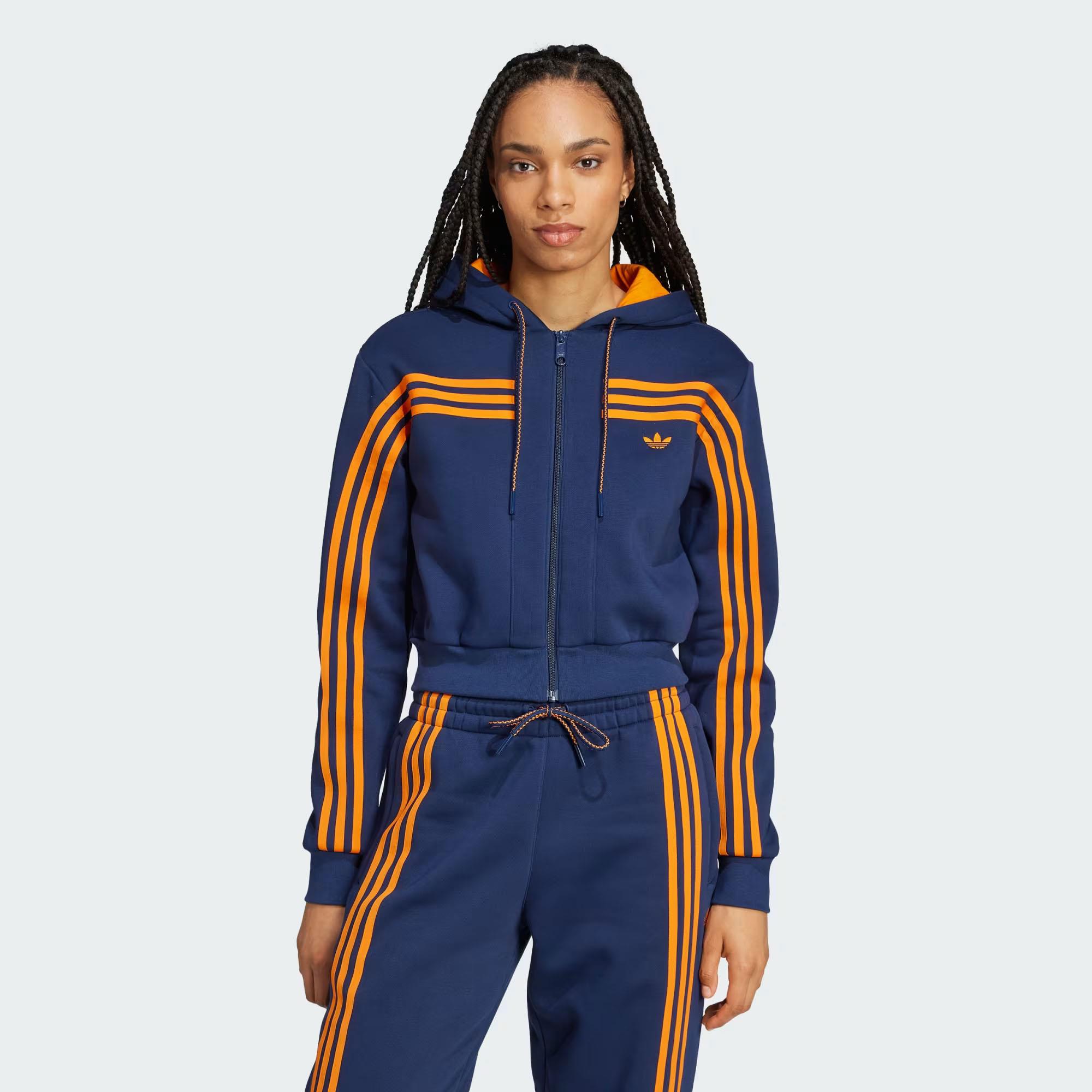 Adidas Kadın Günlük Kapşonlu Sweatshirt Shrt Fz Fl Hood Jn7667 SHRT FZ FL HOOD