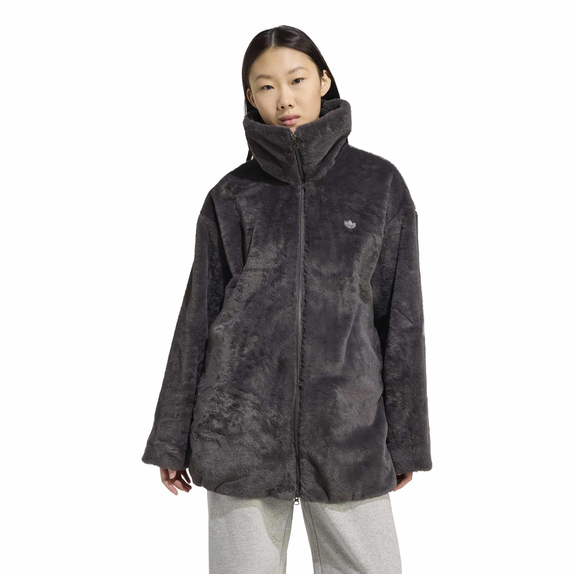Adidas Kadın Günlük Mont Fur Jacket Jw7287 FUR JACKET