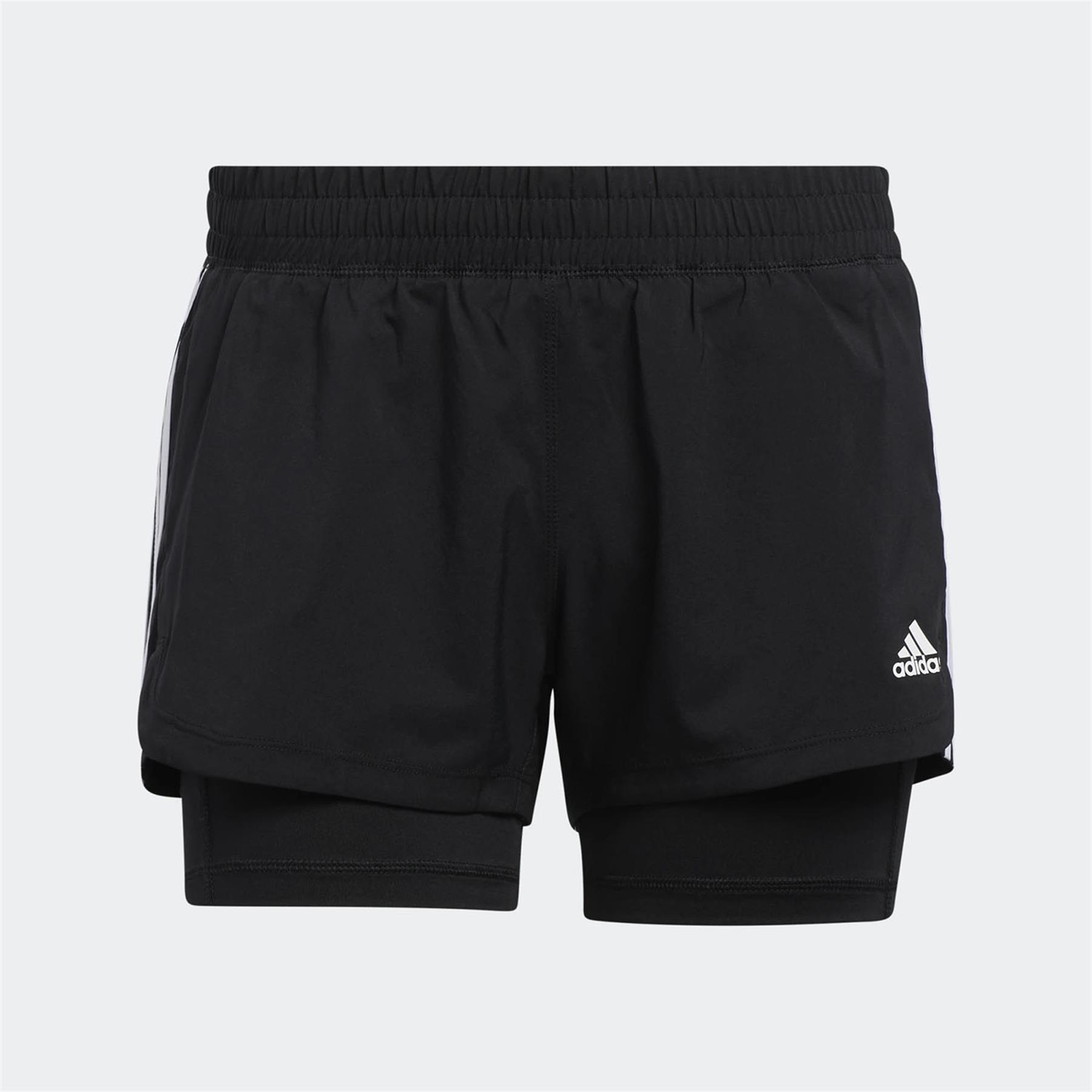 Adidas Kadın Günlük Şort Pacer 3S 2 In 1 Gl7686
