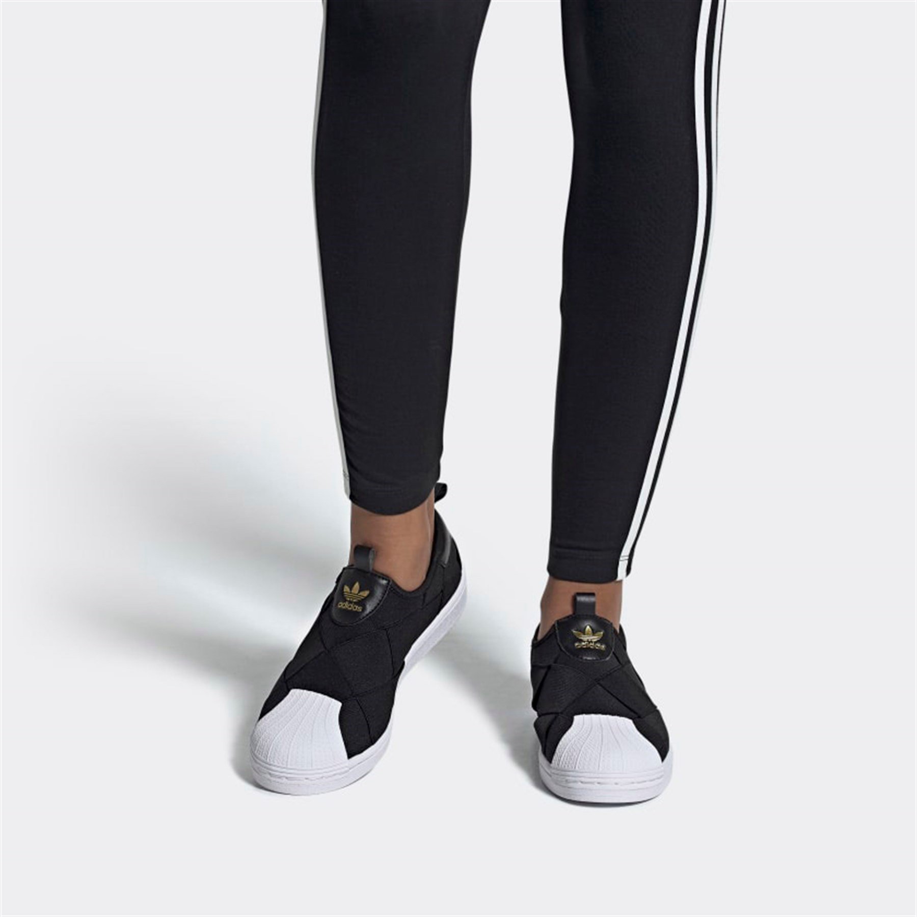 Adidas Kadın Günlük Spor Ayakkabı Superstar Slip On W Fv3187 SUPERSTAR SLIP  ON W