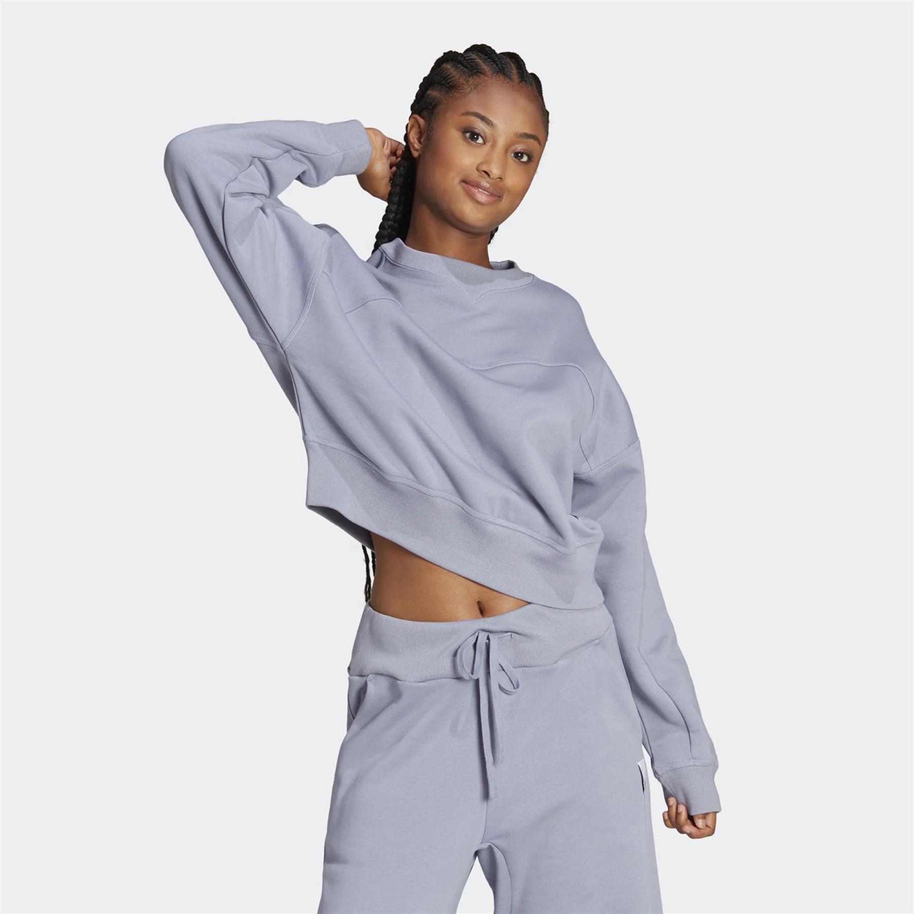 Adidas Kadın Günlük Sweatshirt W Lng Swt Hz4376