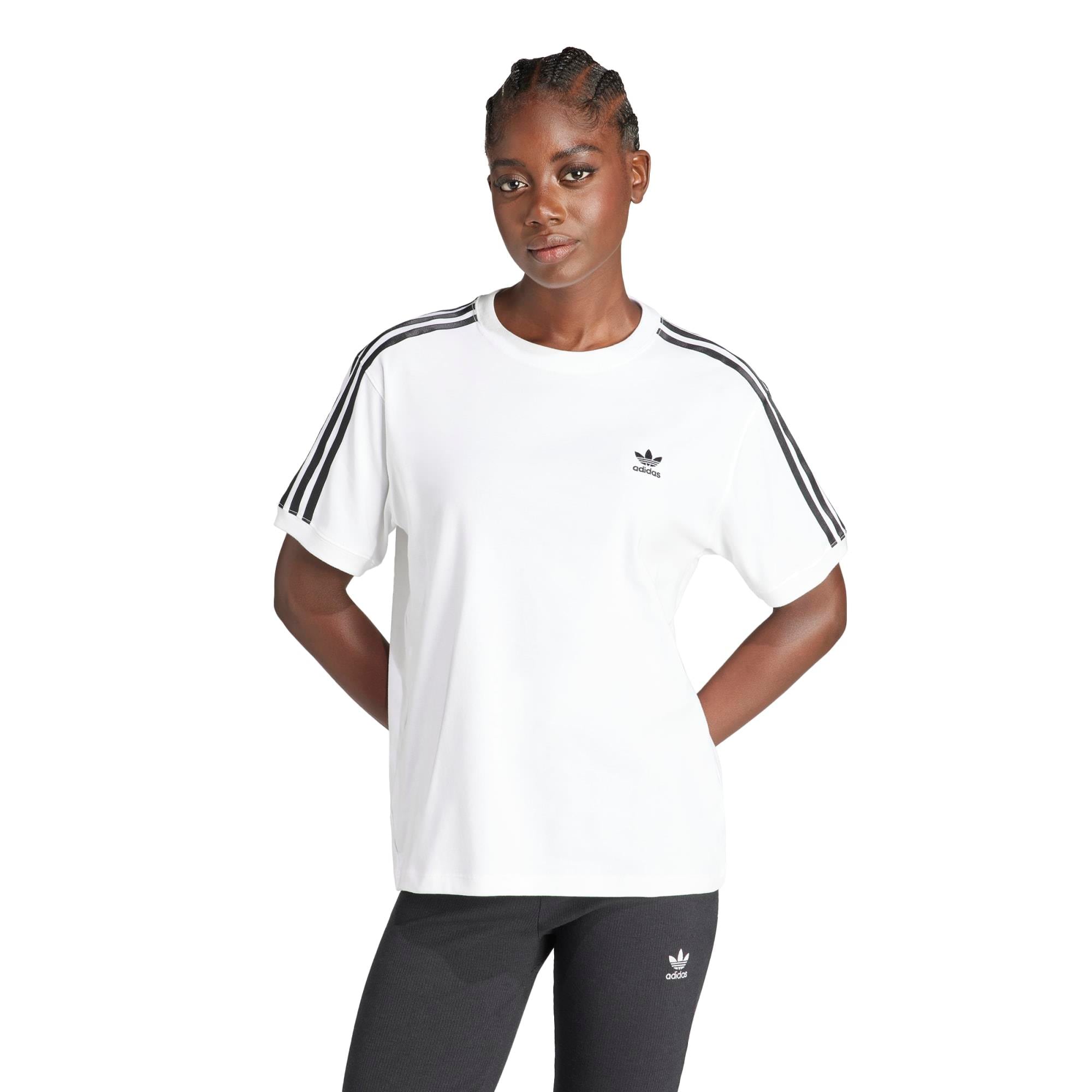 Adidas Kadın Günlük T-shirt 3 Stripe Tee Ir8051