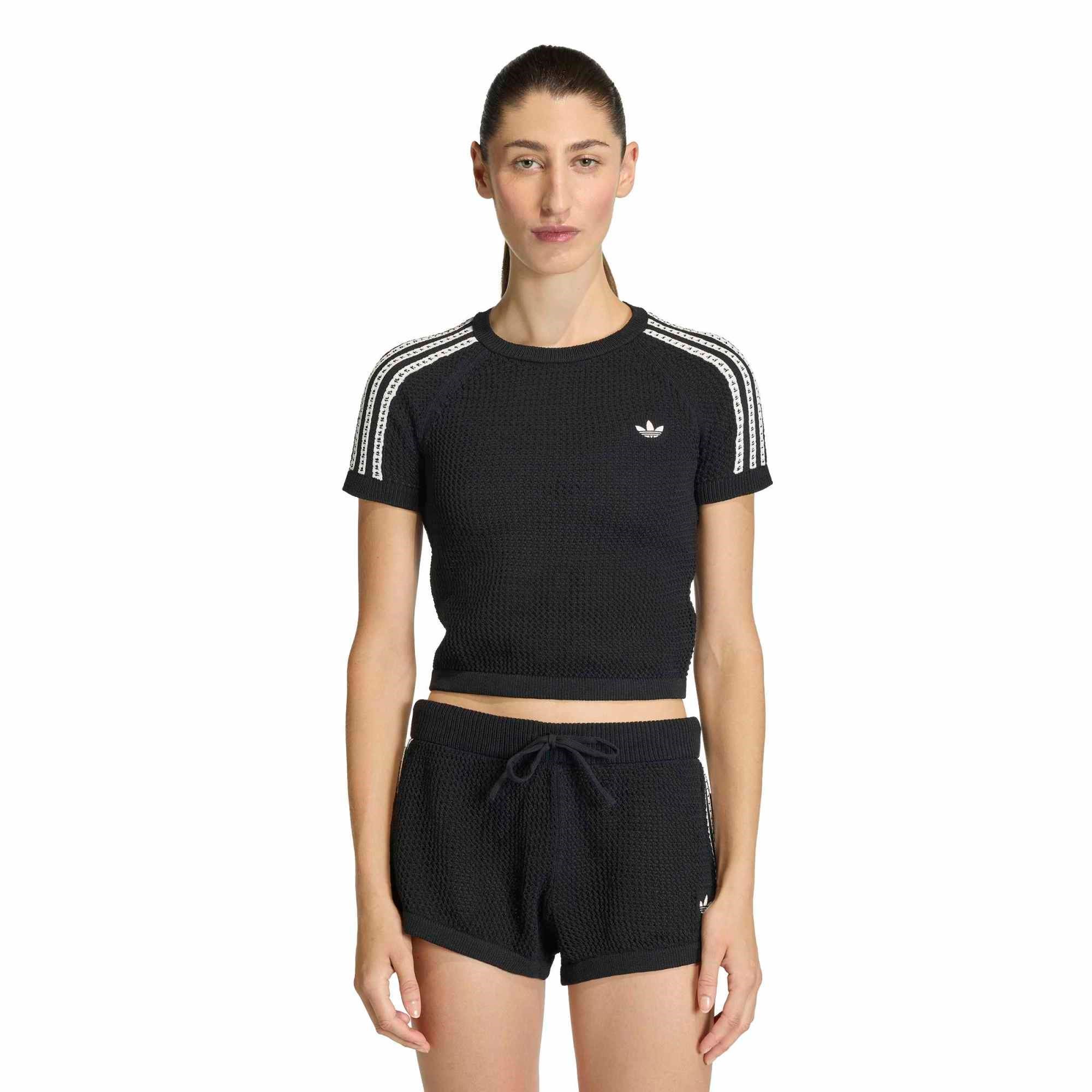Adidas Kadın Günlük T-Shirt Crochet Tee Kc6481