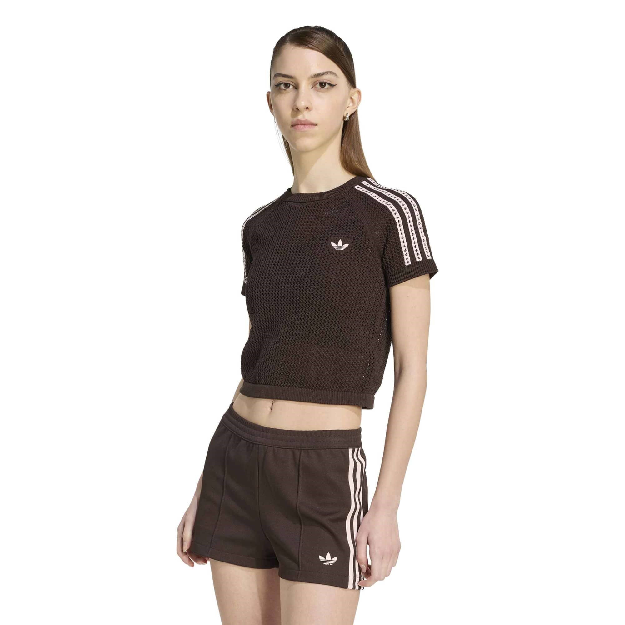 Adidas Kadın Günlük T-Shirt Crochet Tee Kc6480