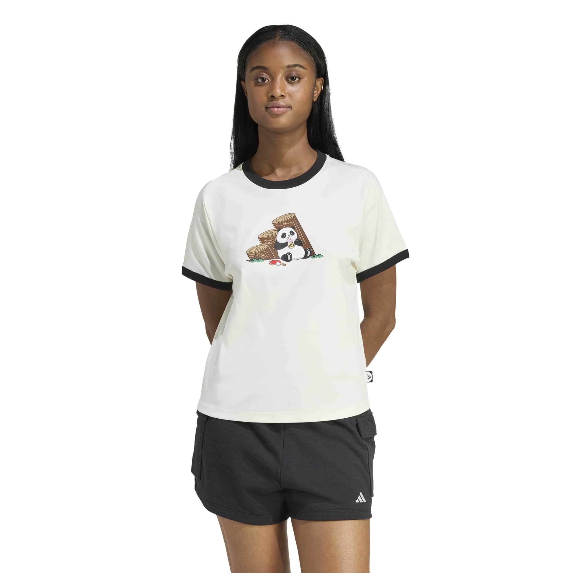 Adidas Kadın Günlük T-Shirt Panda T Kb7214