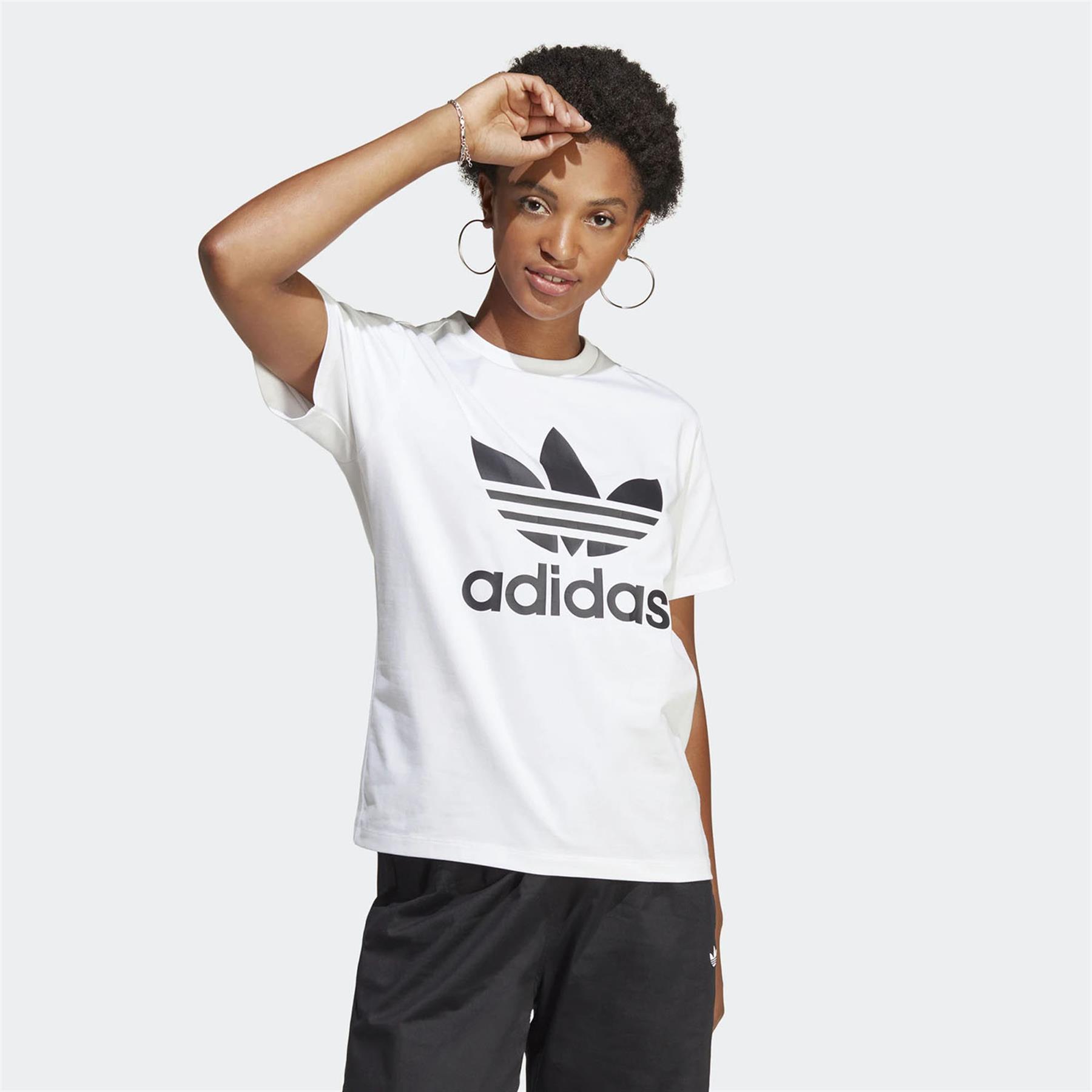 Adidas Kadın Günlük T-Shirt Trefoil Tee Ib7420