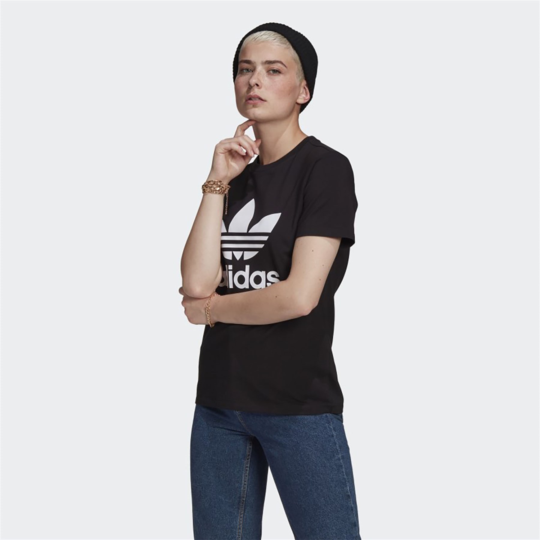 Adidas Kadın Günlük T-shirt Trefoil Tee Gn2896 TREFOIL TEE