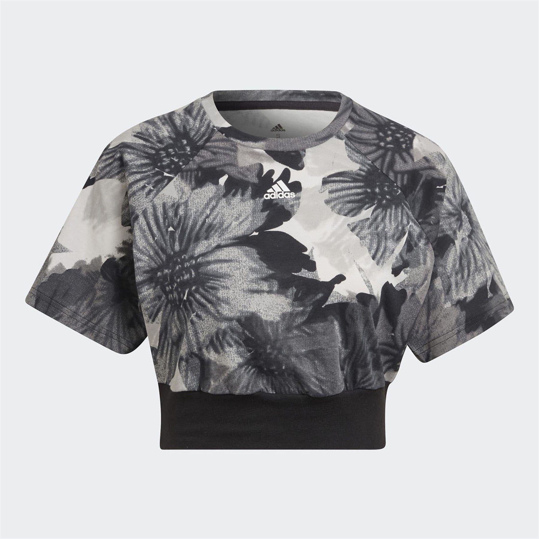 Adidas Kadın Günlük T-Shirt W Aop Crp Tee Hp0781