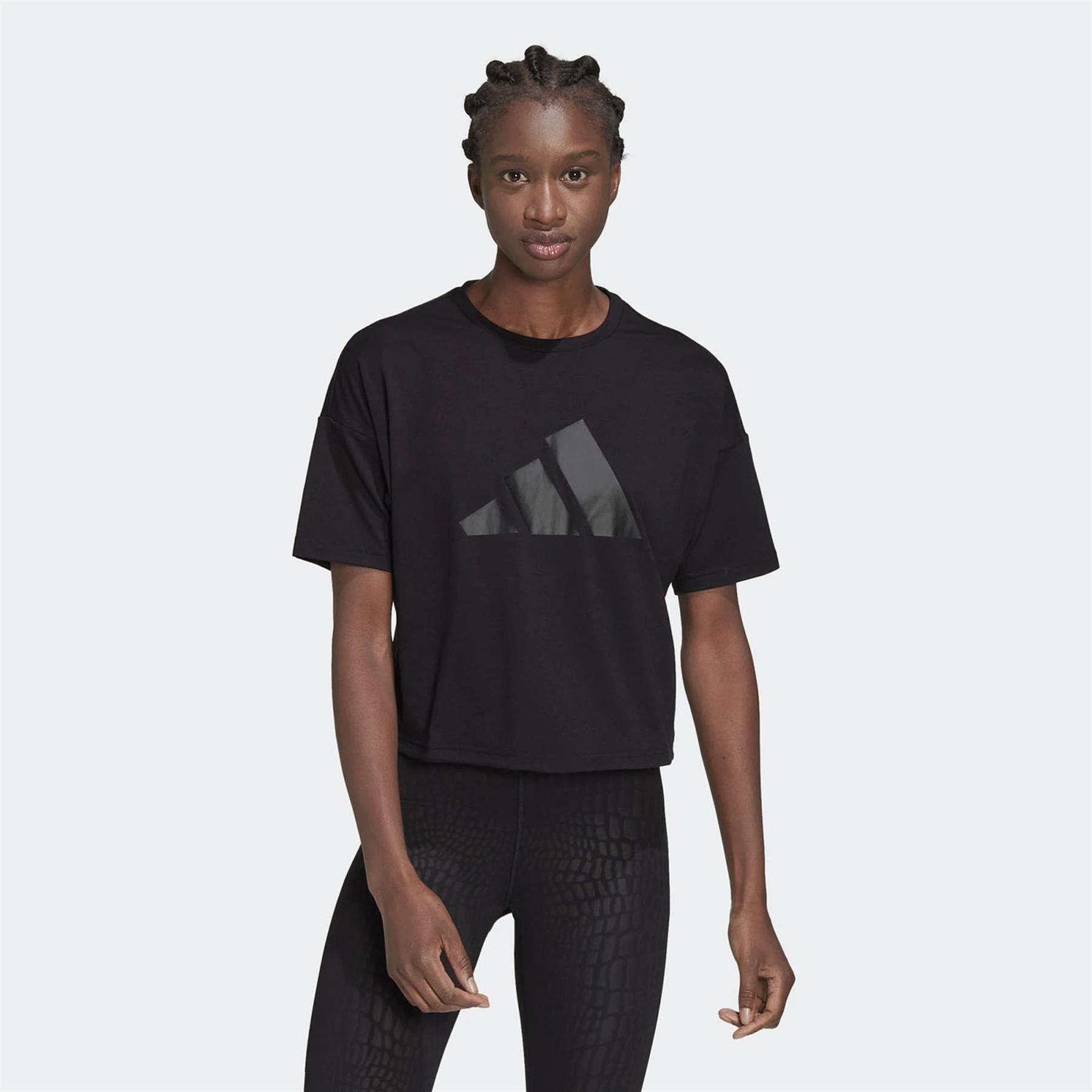 Adidas Kadın Günlük T-Shirt W I 3 Bar Tee 2 Hd8973