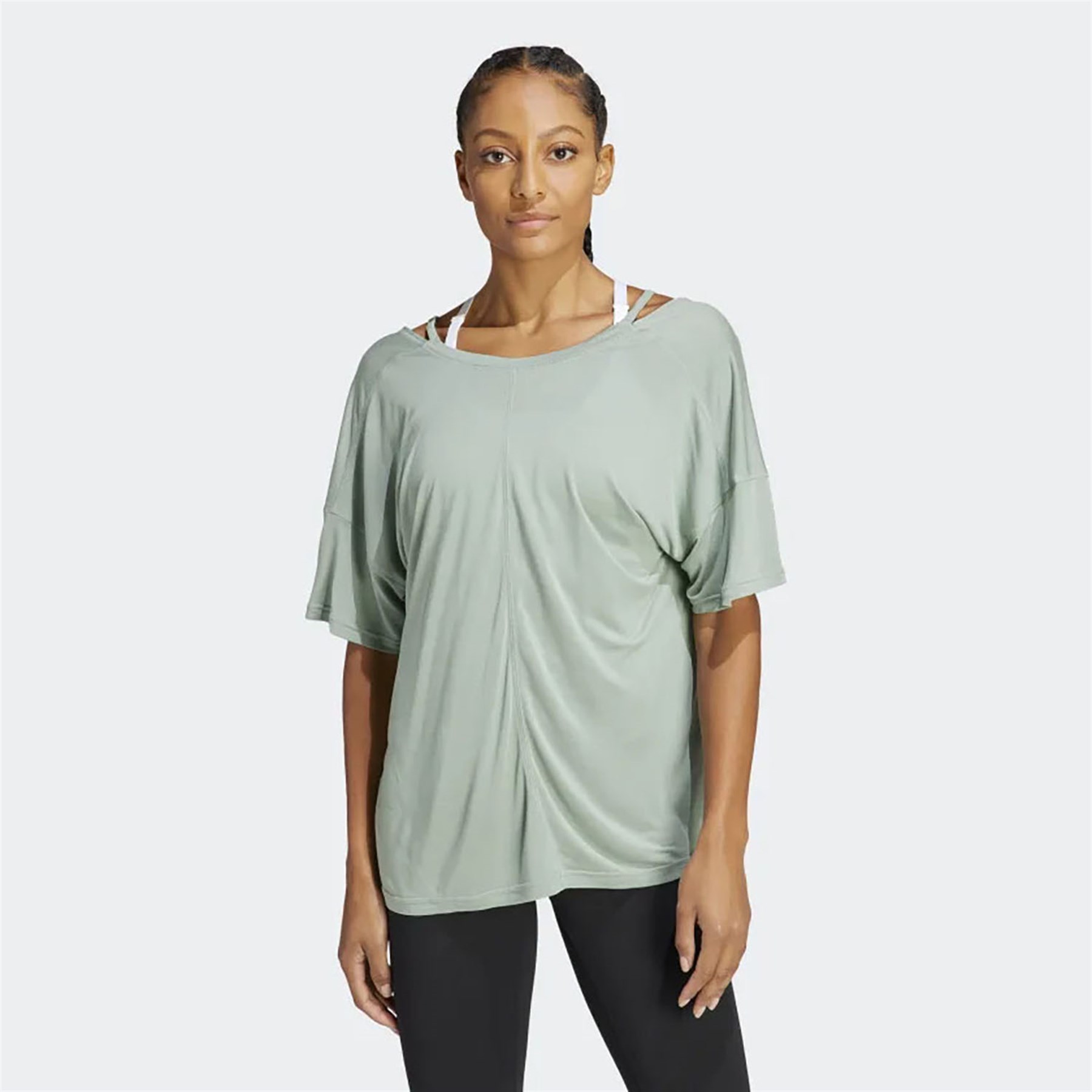 Adidas Kadın Günlük T-Shirt Yga St O T Hr5078