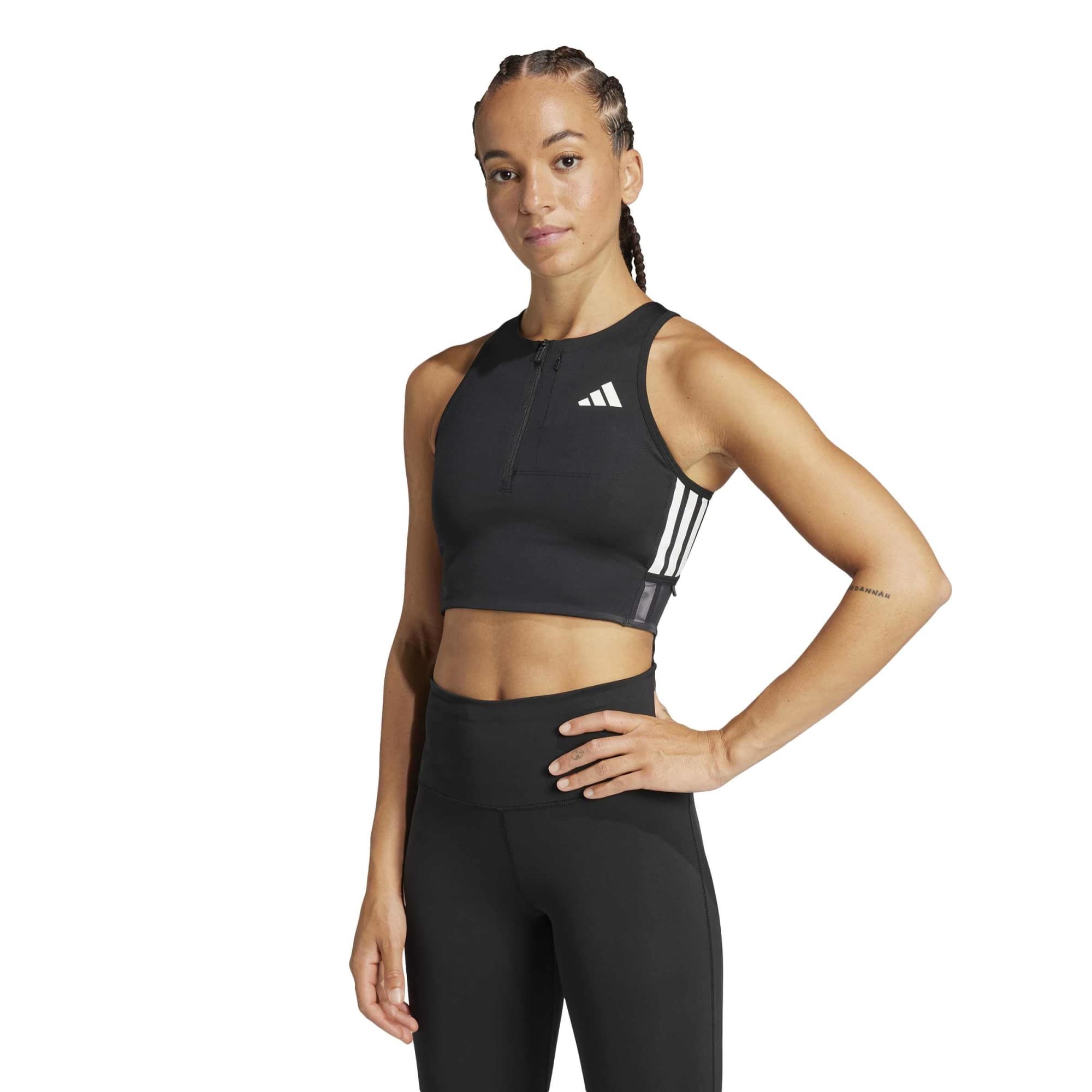 Adidas Kadın Koşu - Yürüyüş Eşofman Üstü Adizero Crop W Jn7162