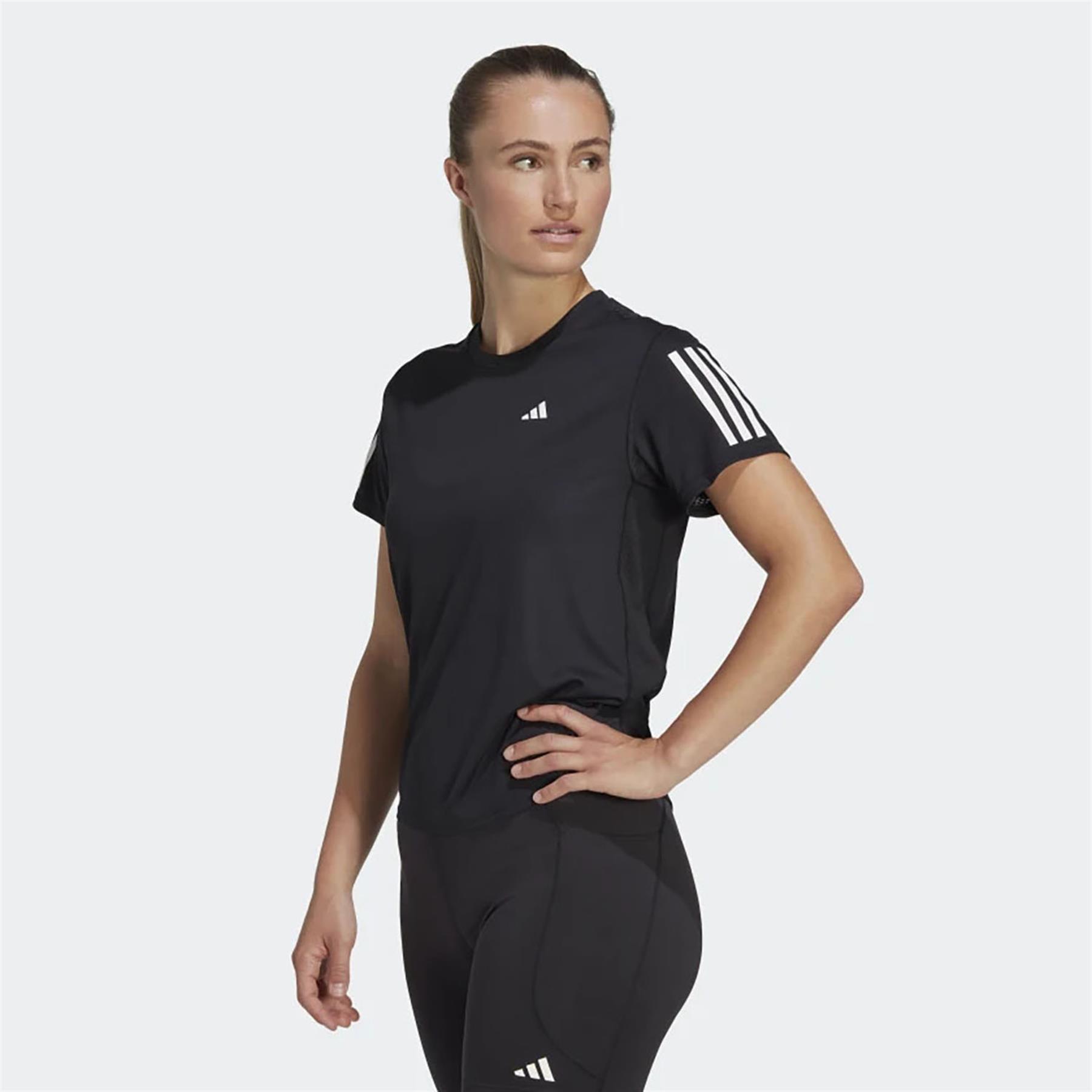 Adidas Kadın Koşu - Yürüyüş T-Shirt Own The Run Tee Ic5188
