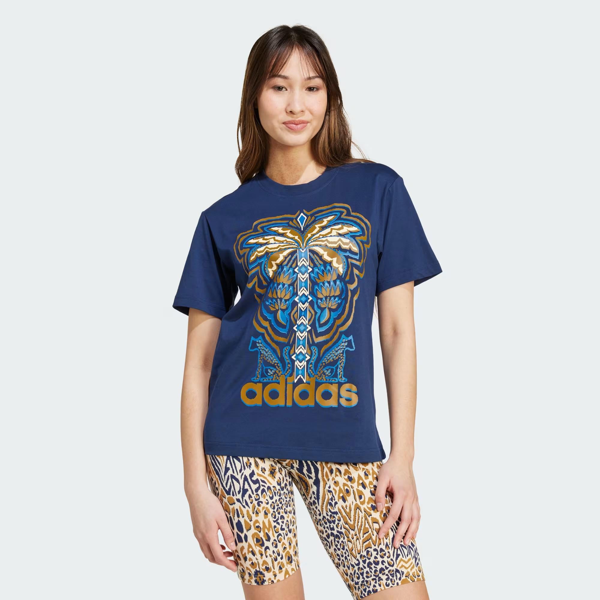 Adidas Kadın T-shirt Farm Gfx Tee Iv9758