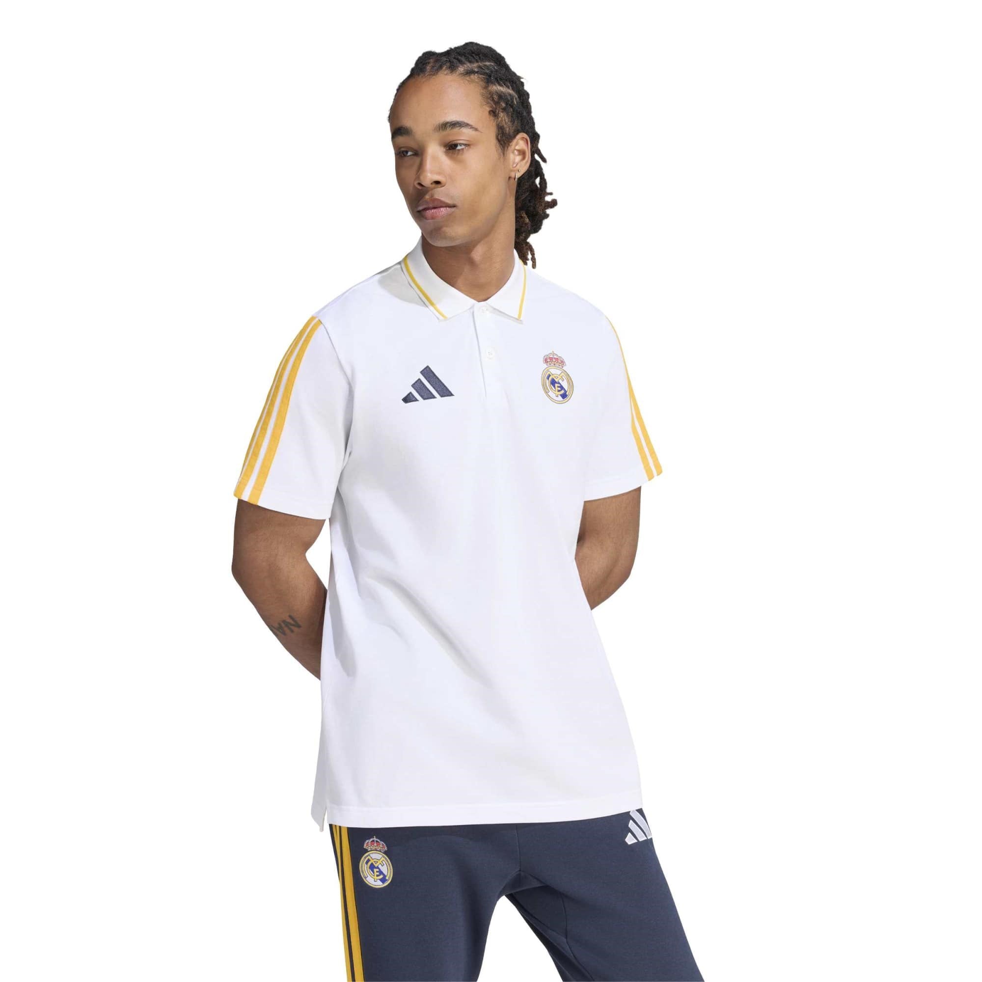 Adidas Real Madrid Erkek Futbol Polo Yaka T-Shırt Real Dna Polo Kg2946