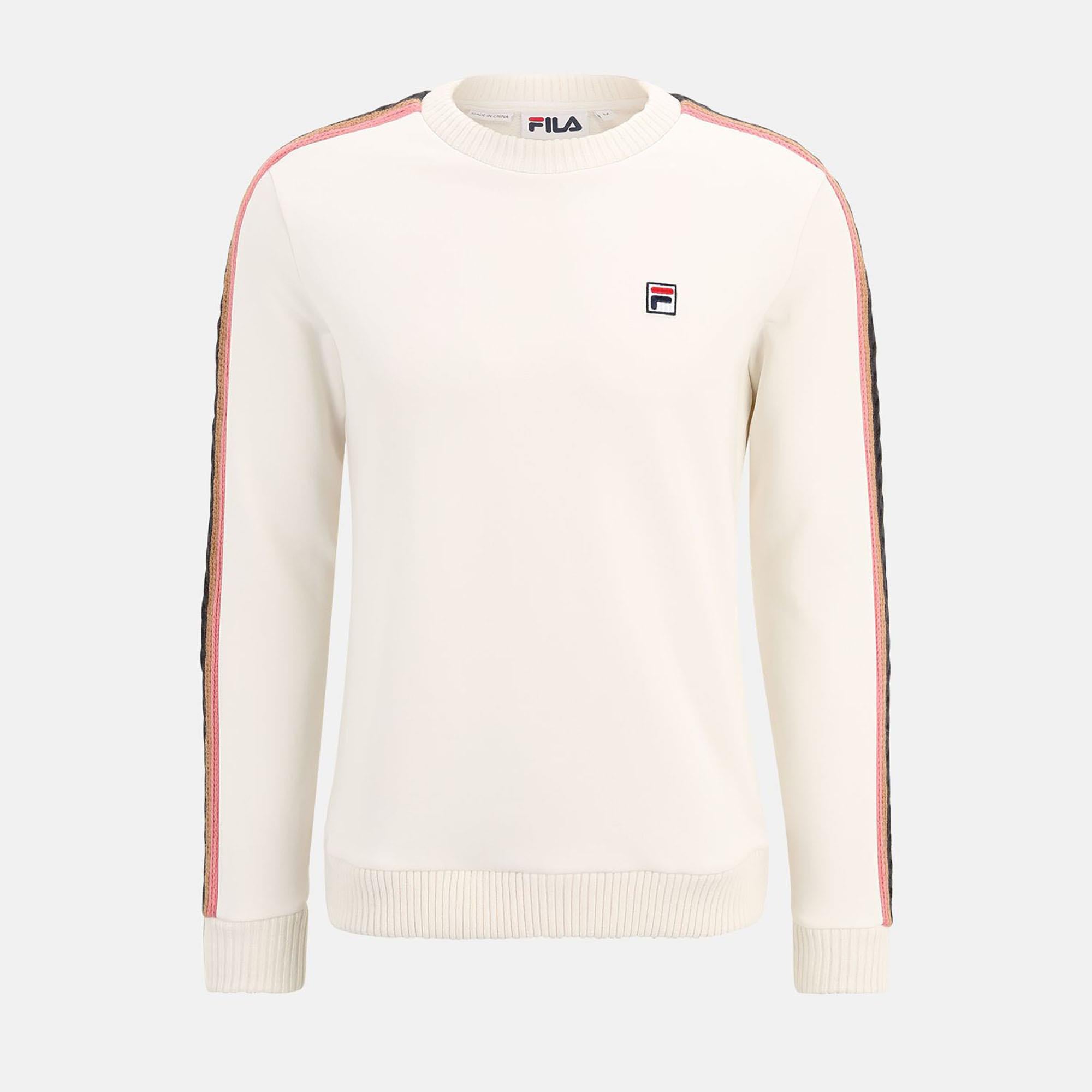 Fila Erkek Bisiklet Yaka Sweatshirt Braid Detail TM411156