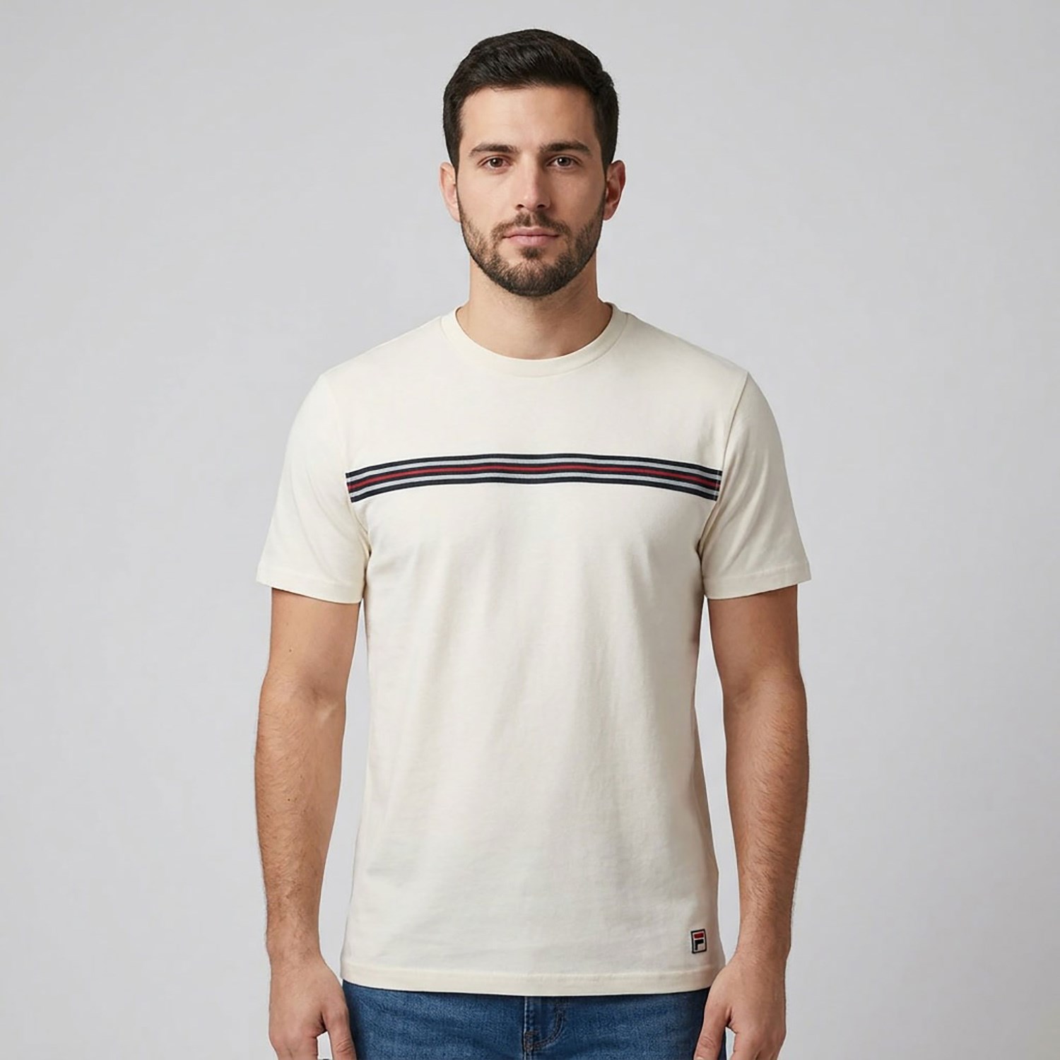 Fila Erkek Günlük T-Shirt Diecimo Fam1189.10010