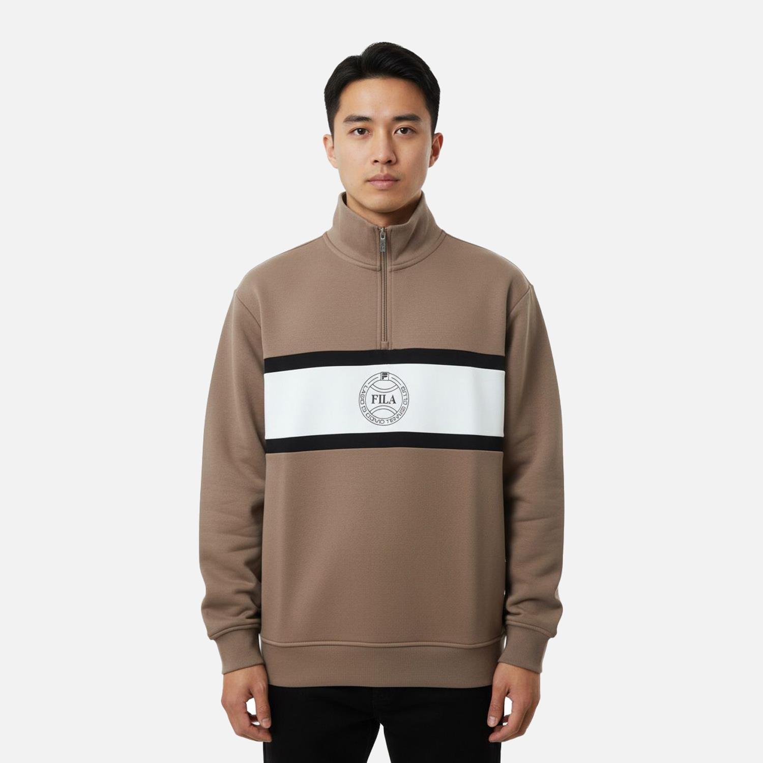 Fila Erkek Yarım Fermuar Sweatshirt  Parella Loose Half-Zip Fam1113.73149