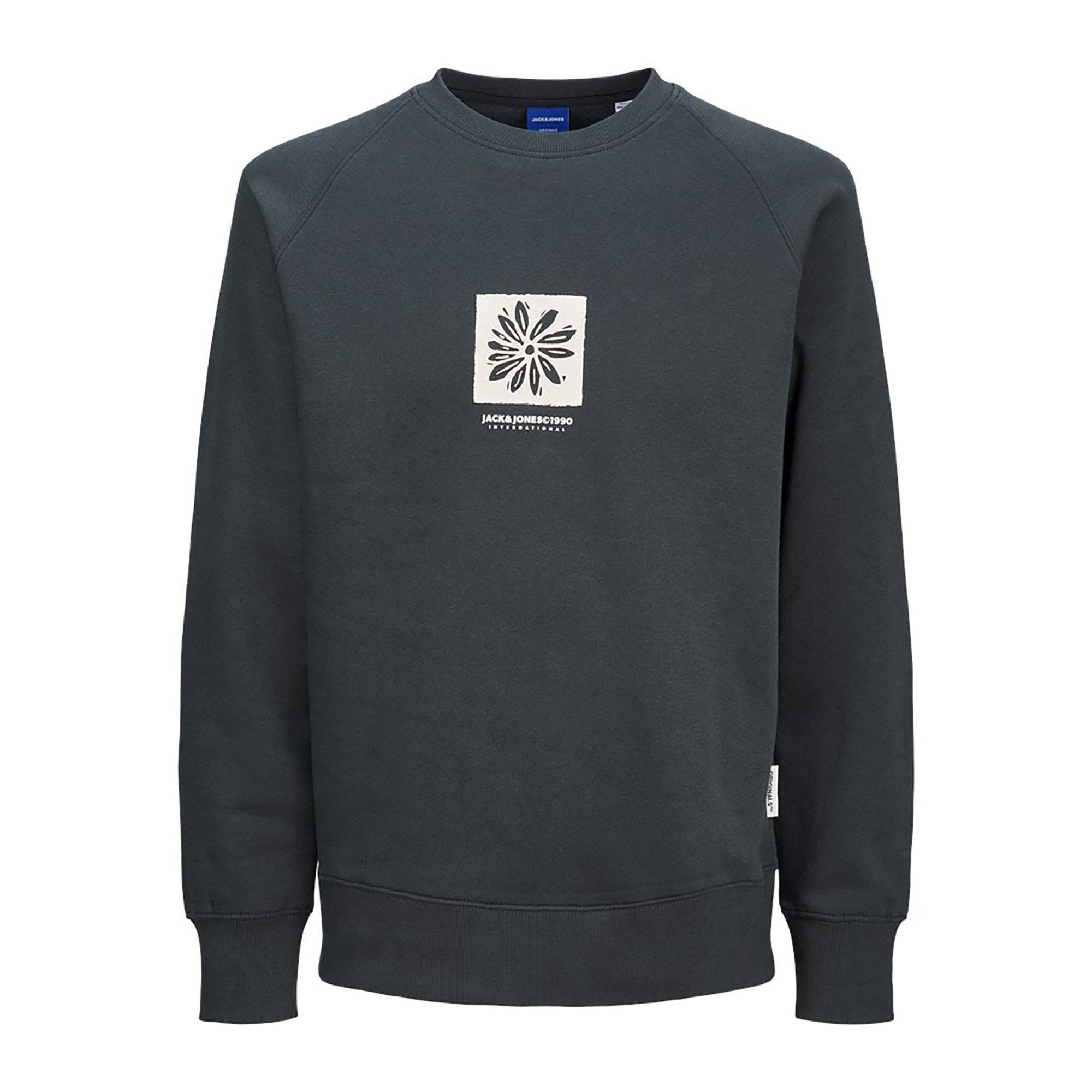 Jack & Jones Erkek Bisiklet Yaka Sweatshirt 12262958
