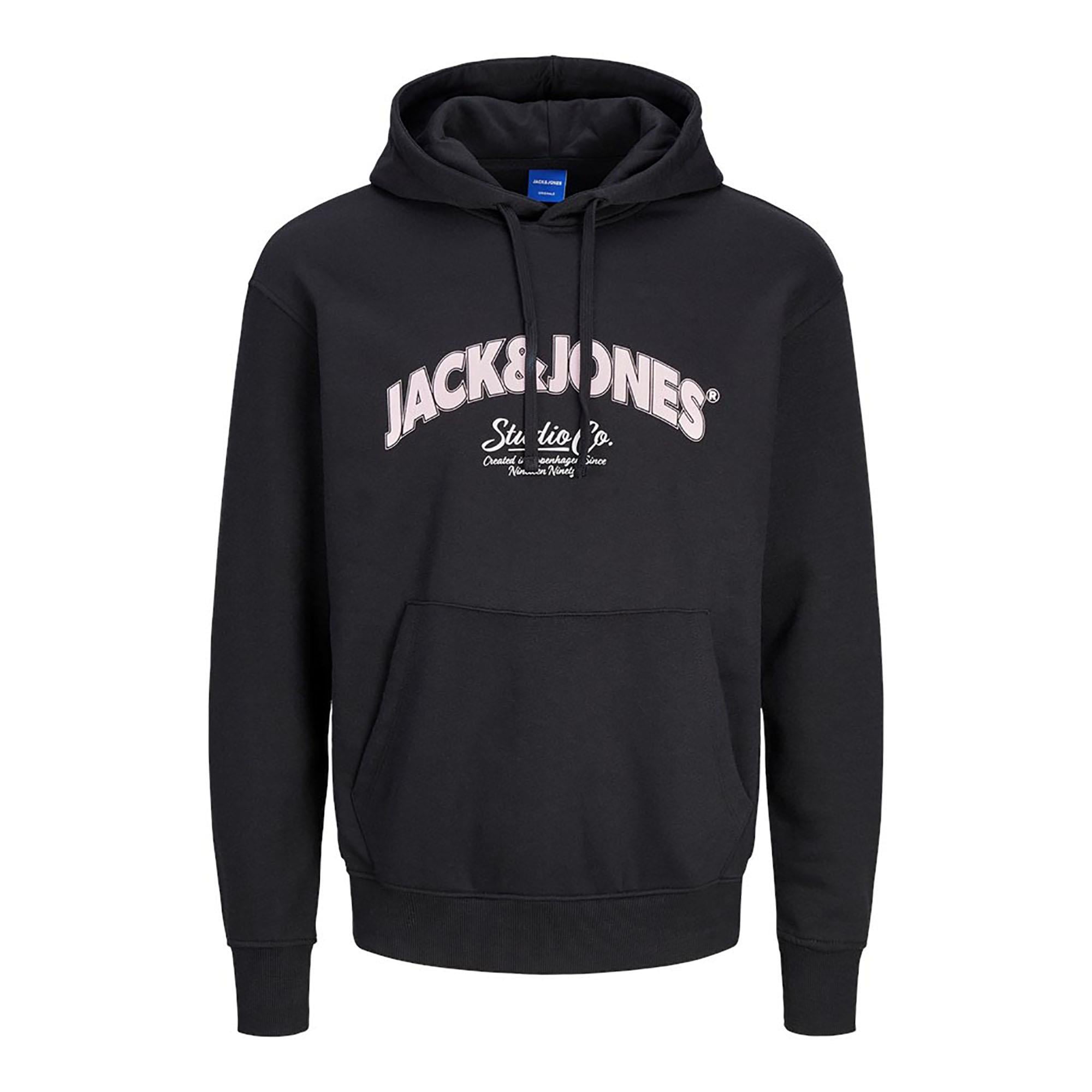 Jack & Jones Erkek Kapşonlu Sweatshirt 12267584